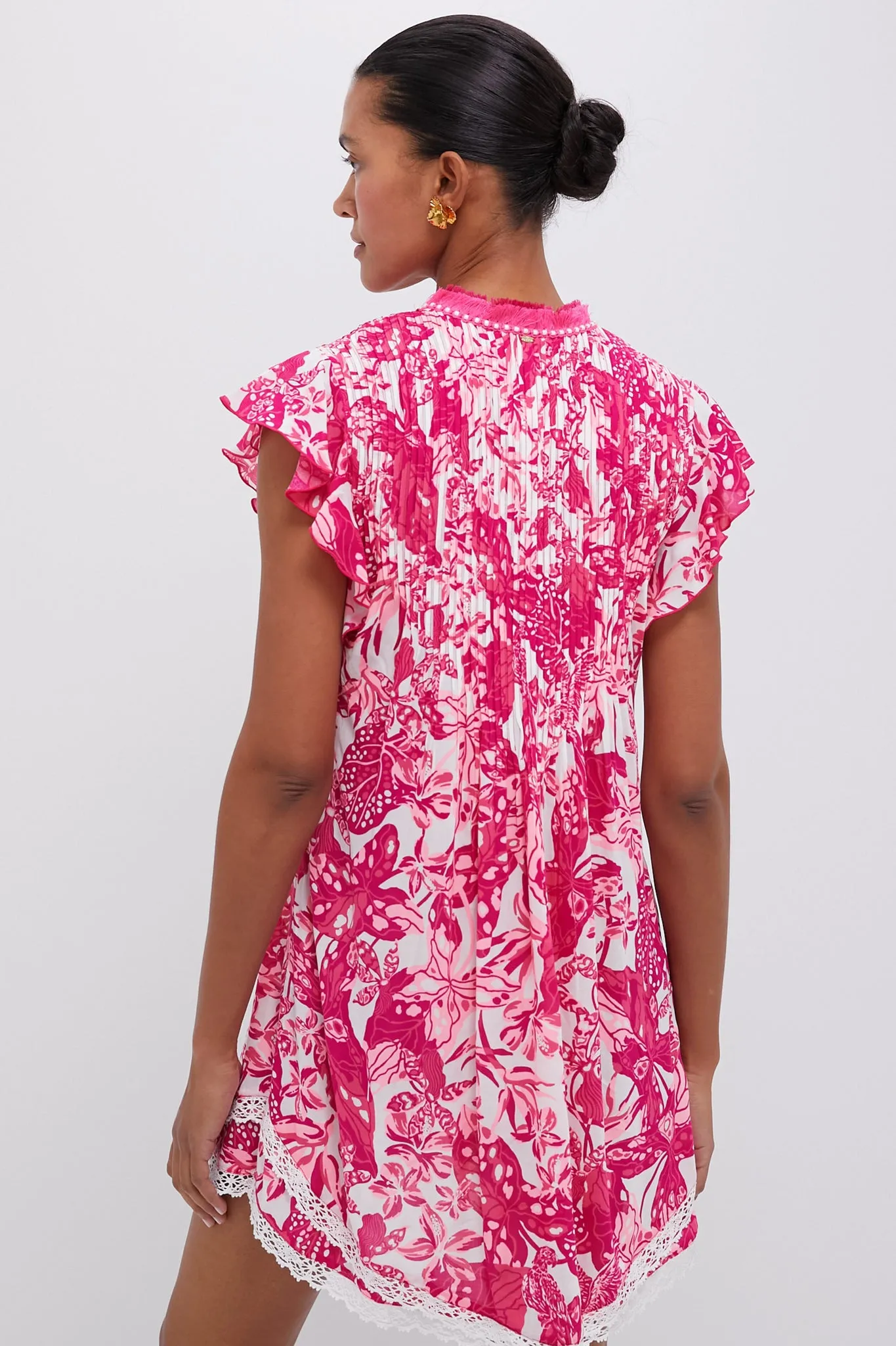 Pink Jengel Sasha Mini Dress sold by Tuckernuck product image thumbnail 4