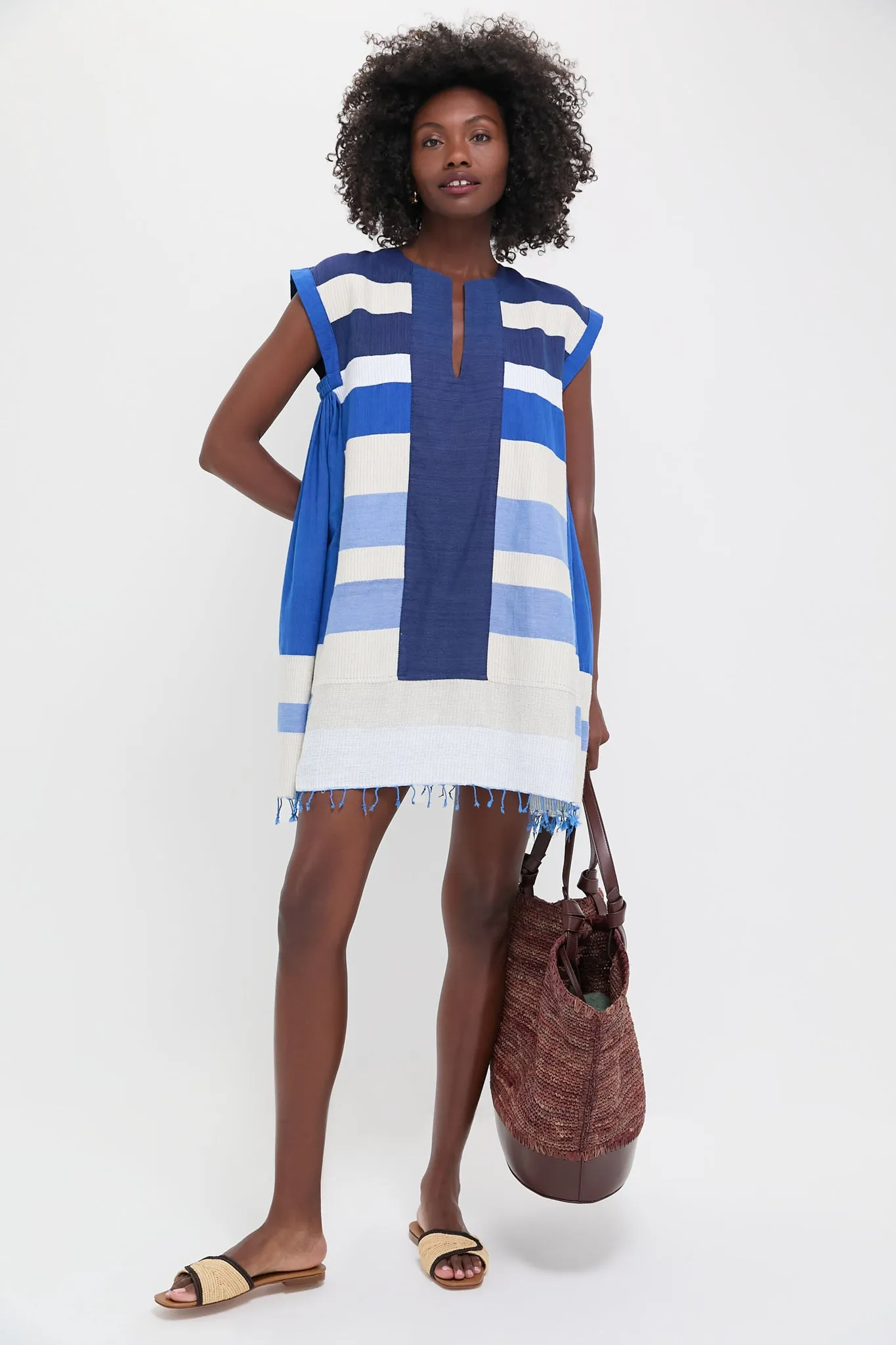 Betami Azure Elina Caftan sold by Tuckernuck product image thumbnail 2