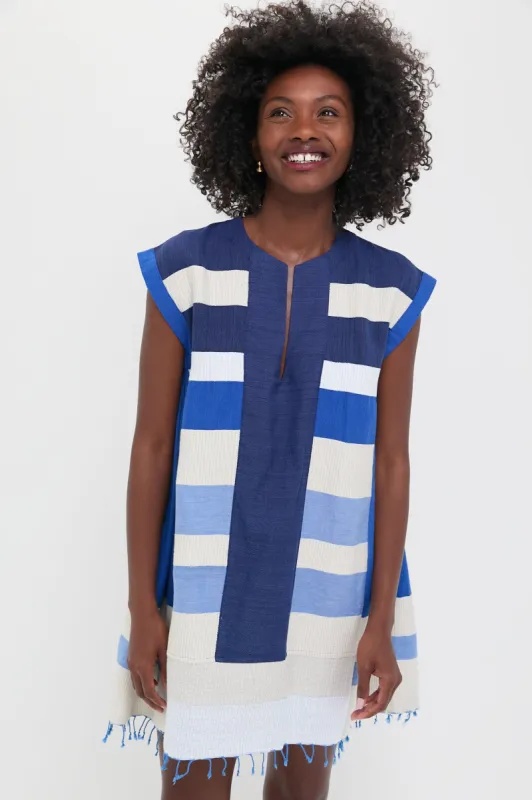 Betami Azure Elina Caftan sold by Tuckernuck