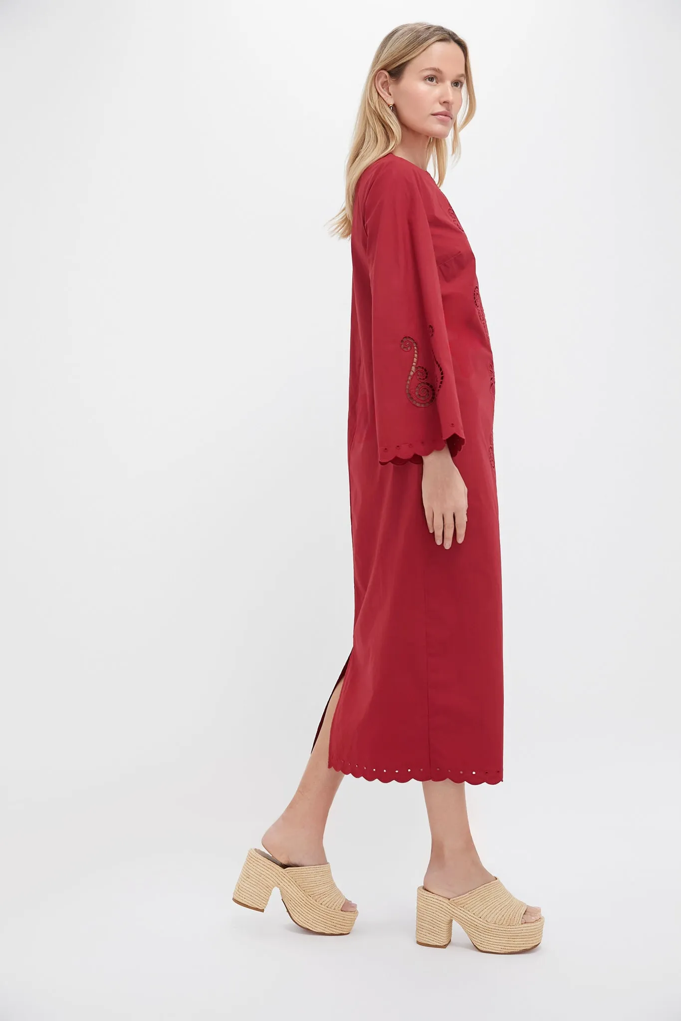 Red Lumi Dress sold by Tuckernuck product image thumbnail 3