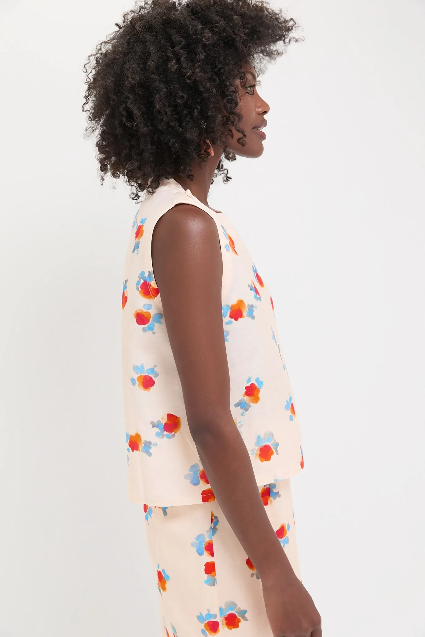 Watercolor Floral Luna Top sold by Tuckernuck product image thumbnail 3