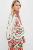Off White Delicate Ainika Blouse sold by Tuckernuck