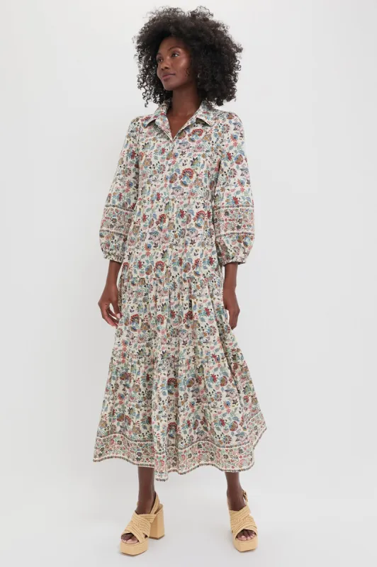 Cream Chintz Mabel Maxi Dress sold by Tuckernuck