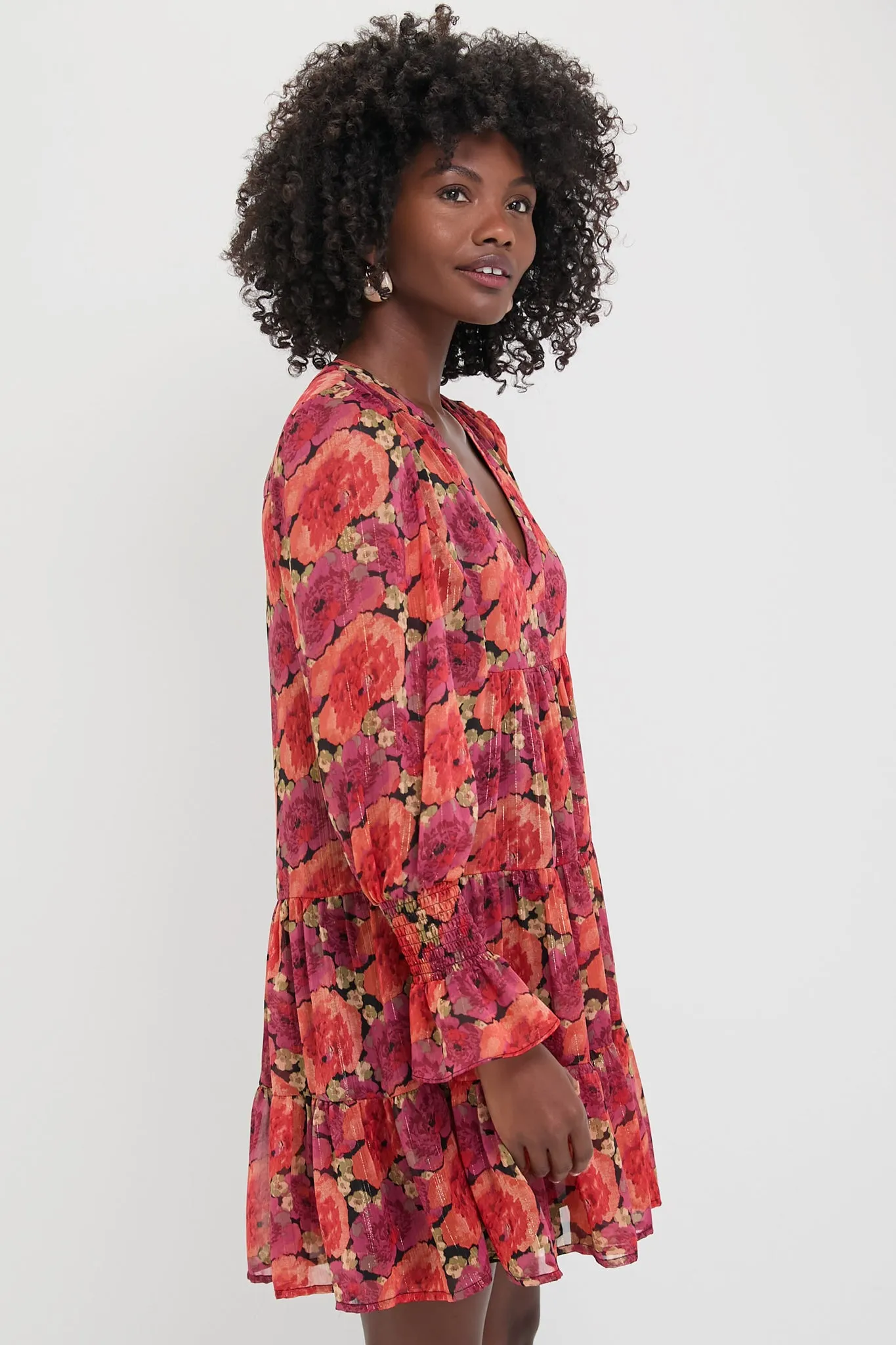 Rose Chiffon Kenzo Dress sold by Tuckernuck product image thumbnail 3