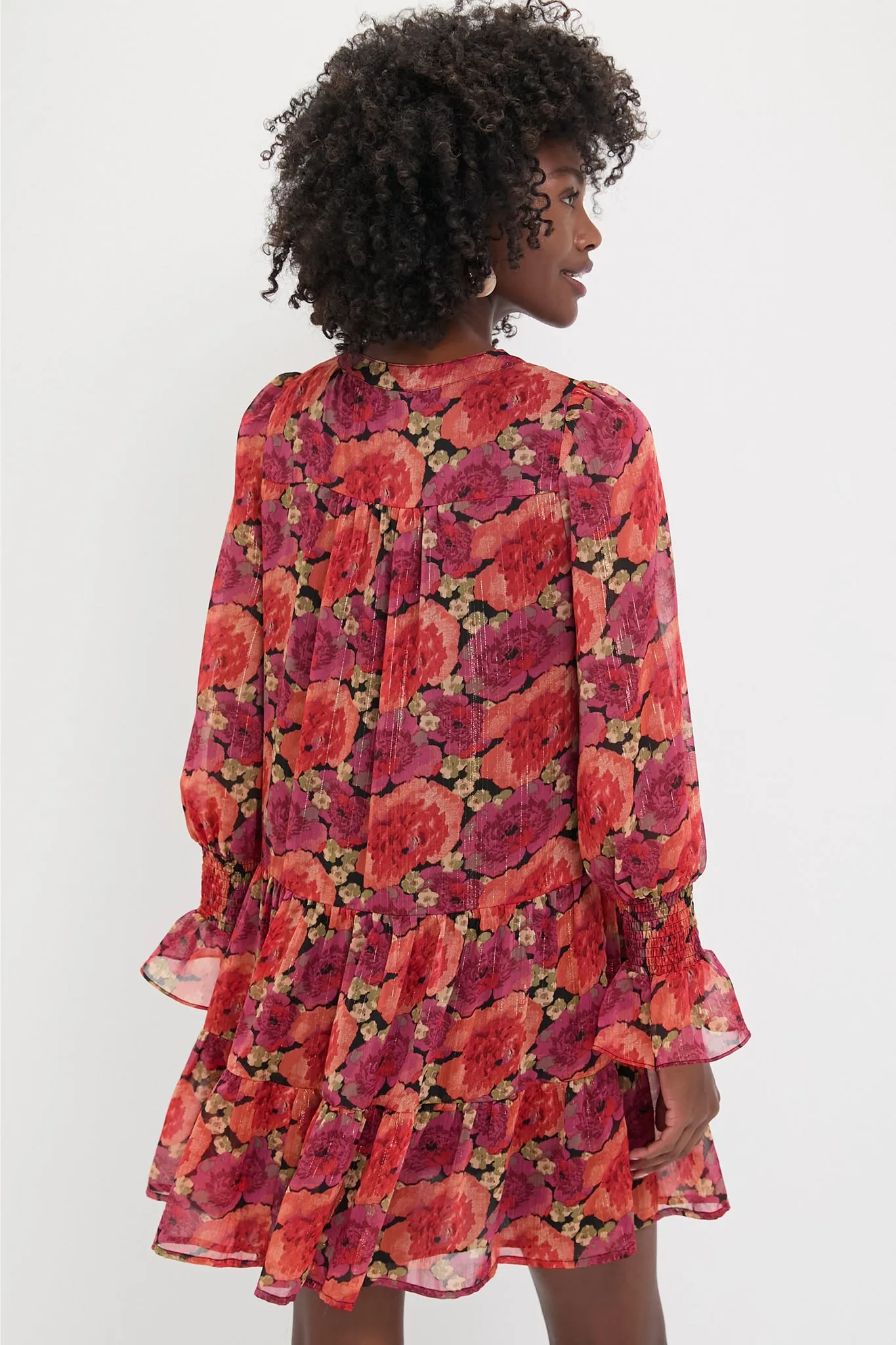 Rose Chiffon Kenzo Dress sold by Tuckernuck product image thumbnail 4