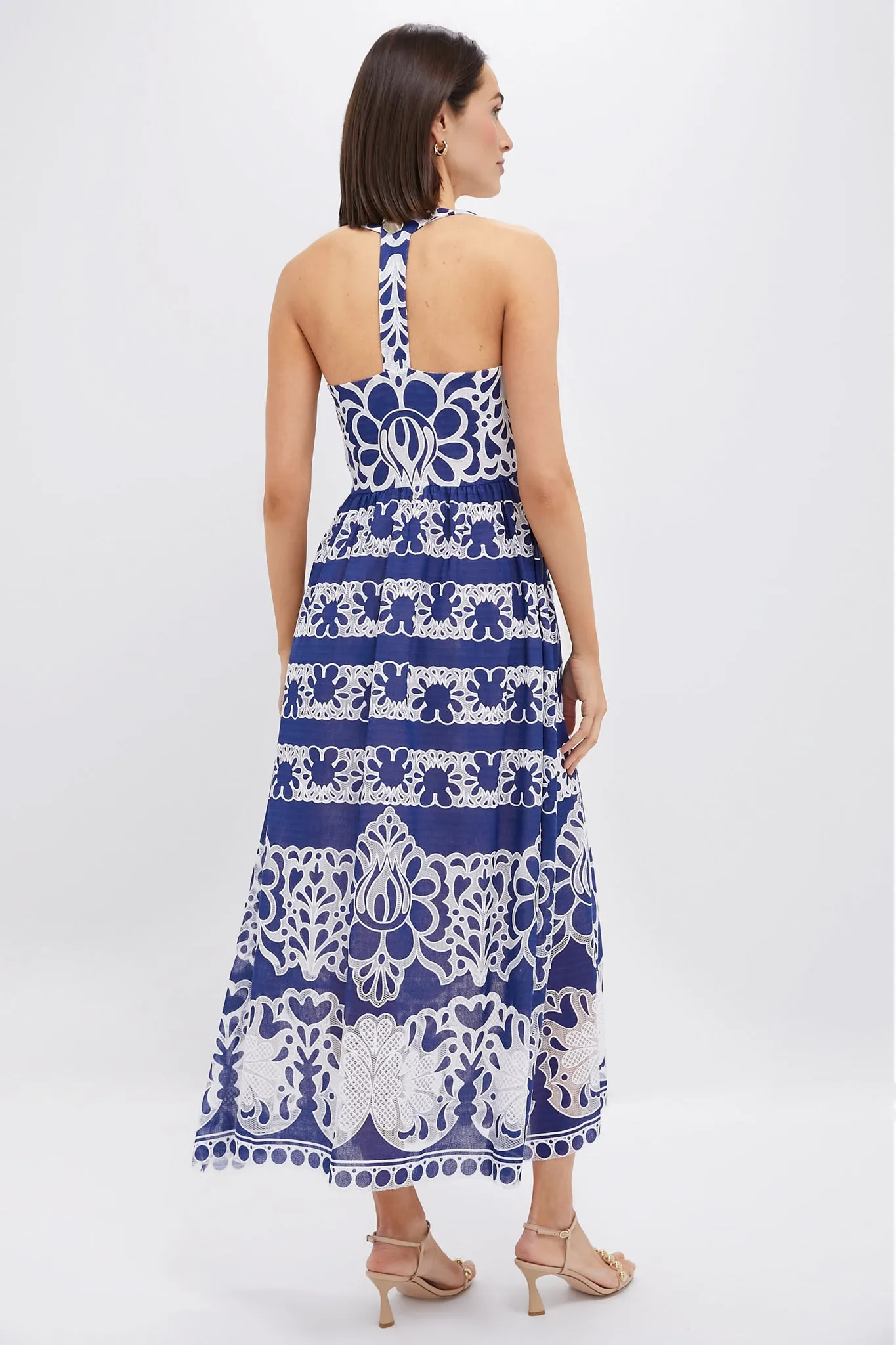 Navy Mavaro Lace Dress sold by Tuckernuck product image thumbnail 4