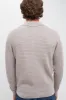 Oatmeal Merino Waffle Polo sold by Tuckernuck
