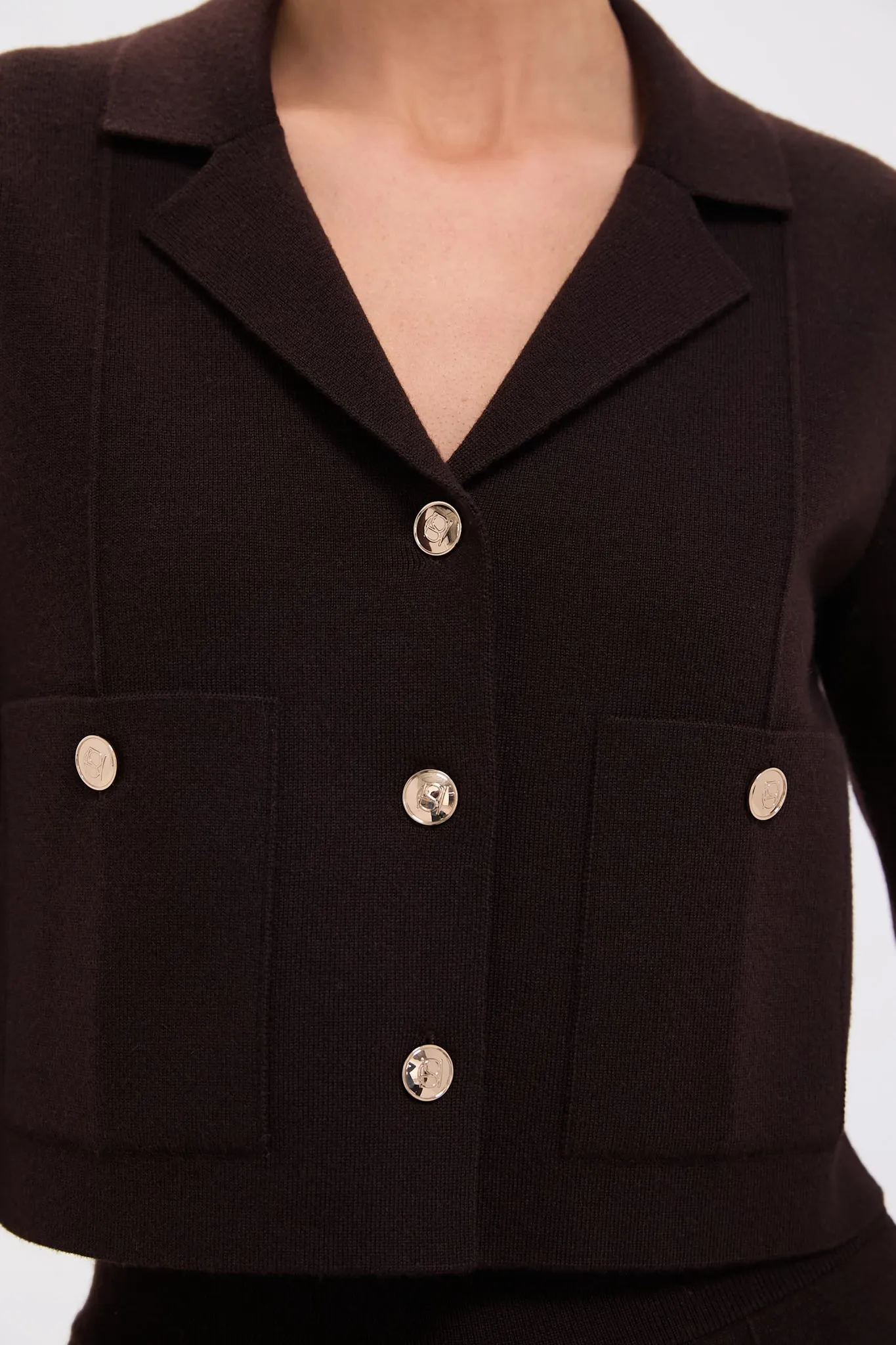 Americano Wool Cropped Blazer sold by Tuckernuck product image thumbnail 5