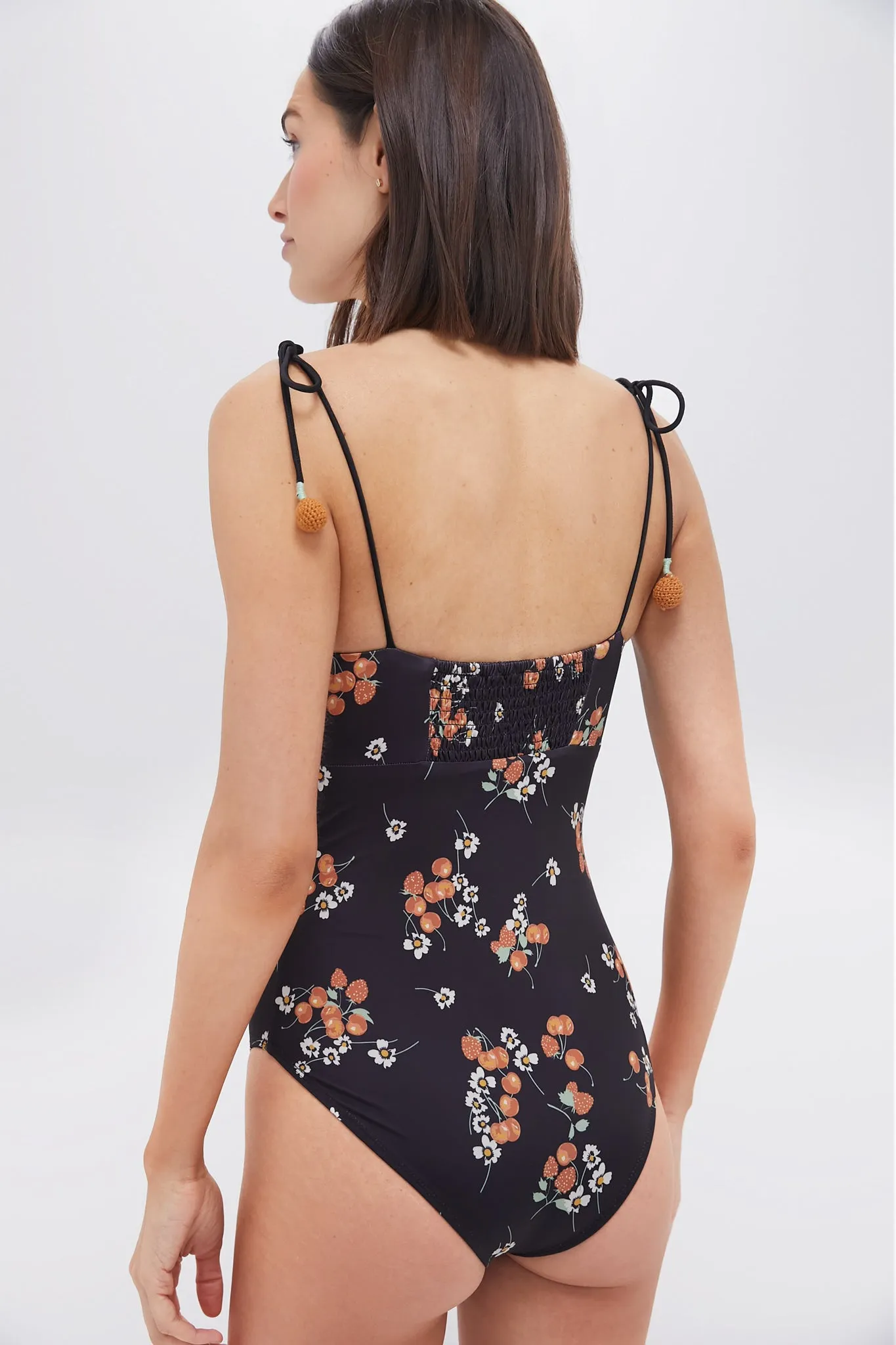 Multi Cerise Cherry Bustier One Piece sold by Tuckernuck product image thumbnail 4