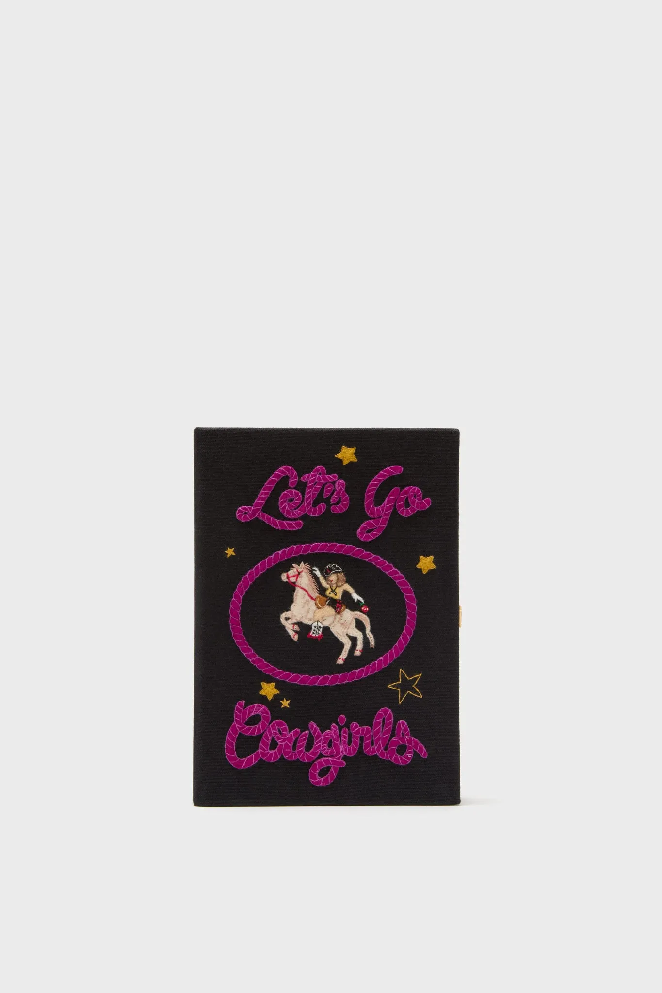 Let's Go Cowgirls Book Clutch sold by Tuckernuck