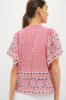 Pink Navy Printed Angel Top sold by Tuckernuck
