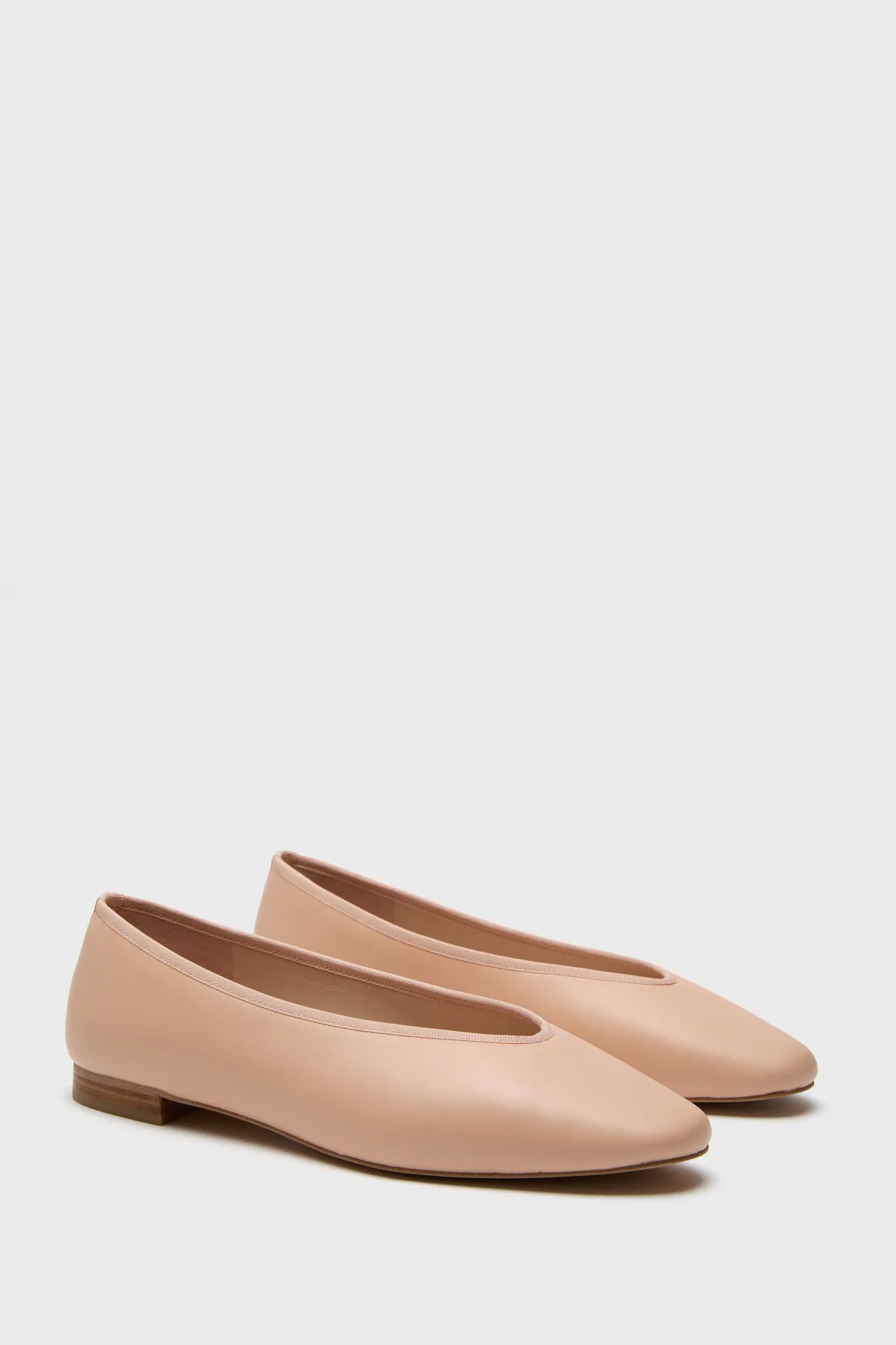 Ballet Pink Leather Nina Flats sold by Tuckernuck product image thumbnail 4