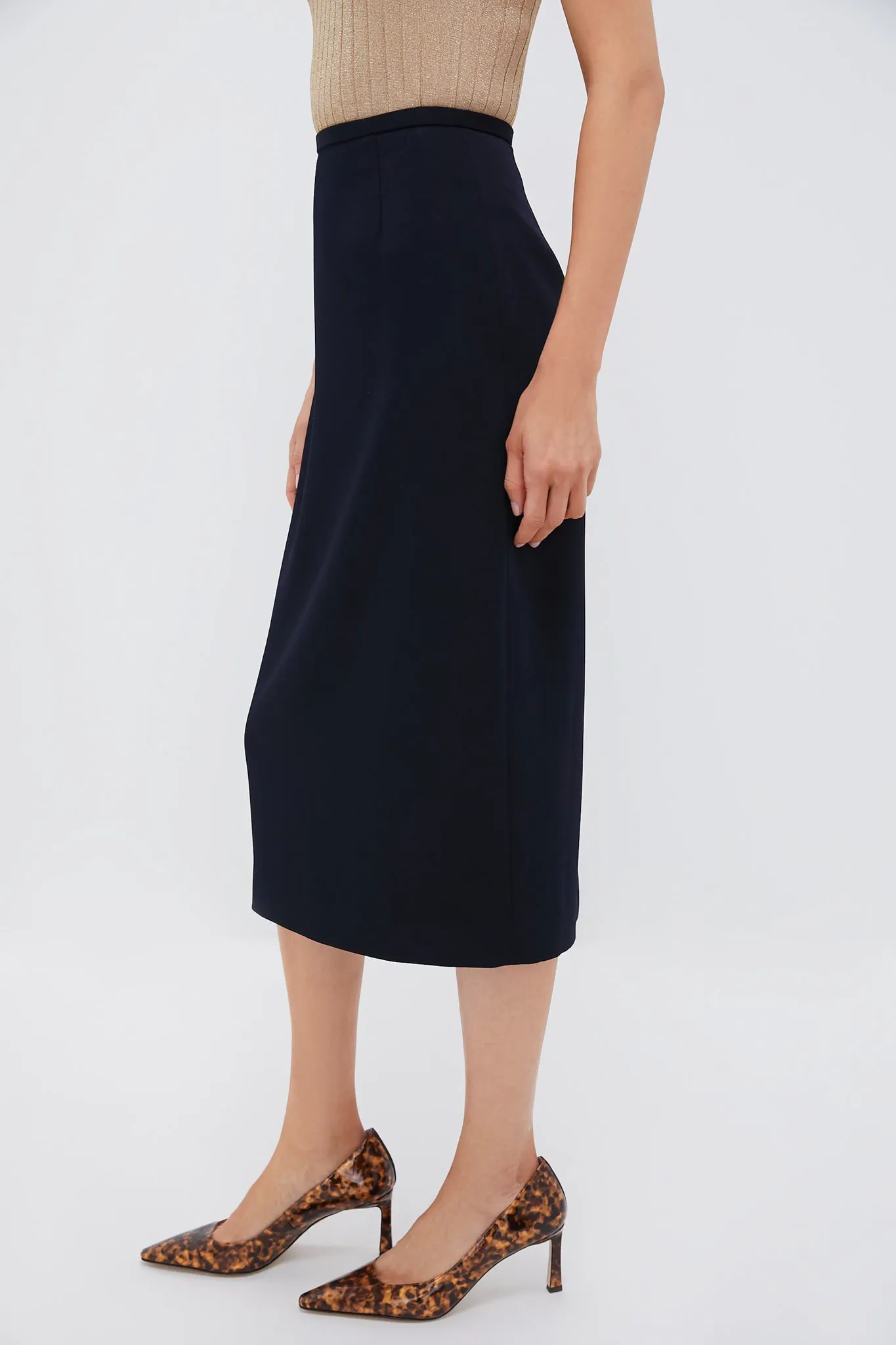 Navy Tanya Skirt sold by Tuckernuck product image thumbnail 3