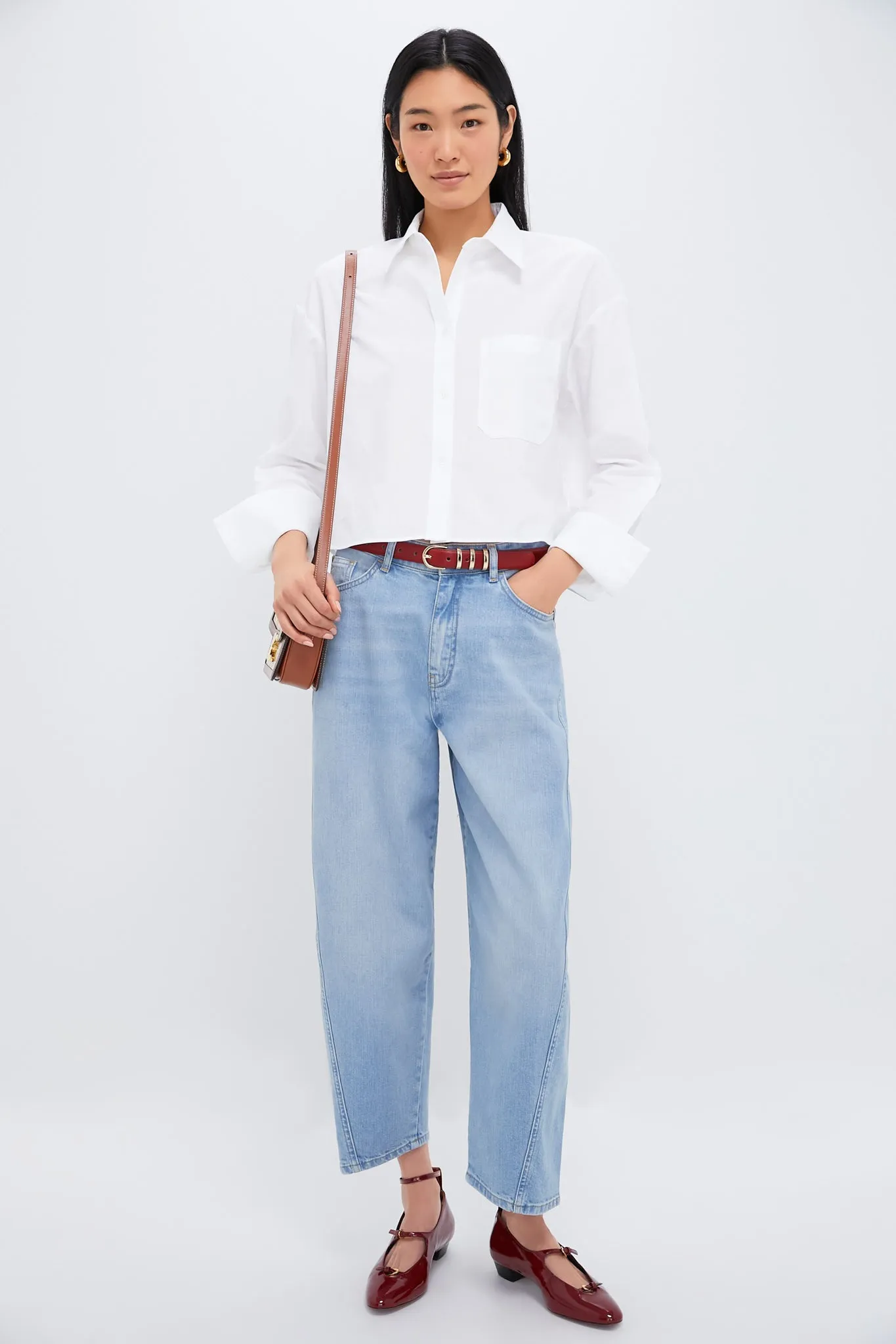 White Oxford Little Big Joe Shirt sold by Tuckernuck product image thumbnail 2