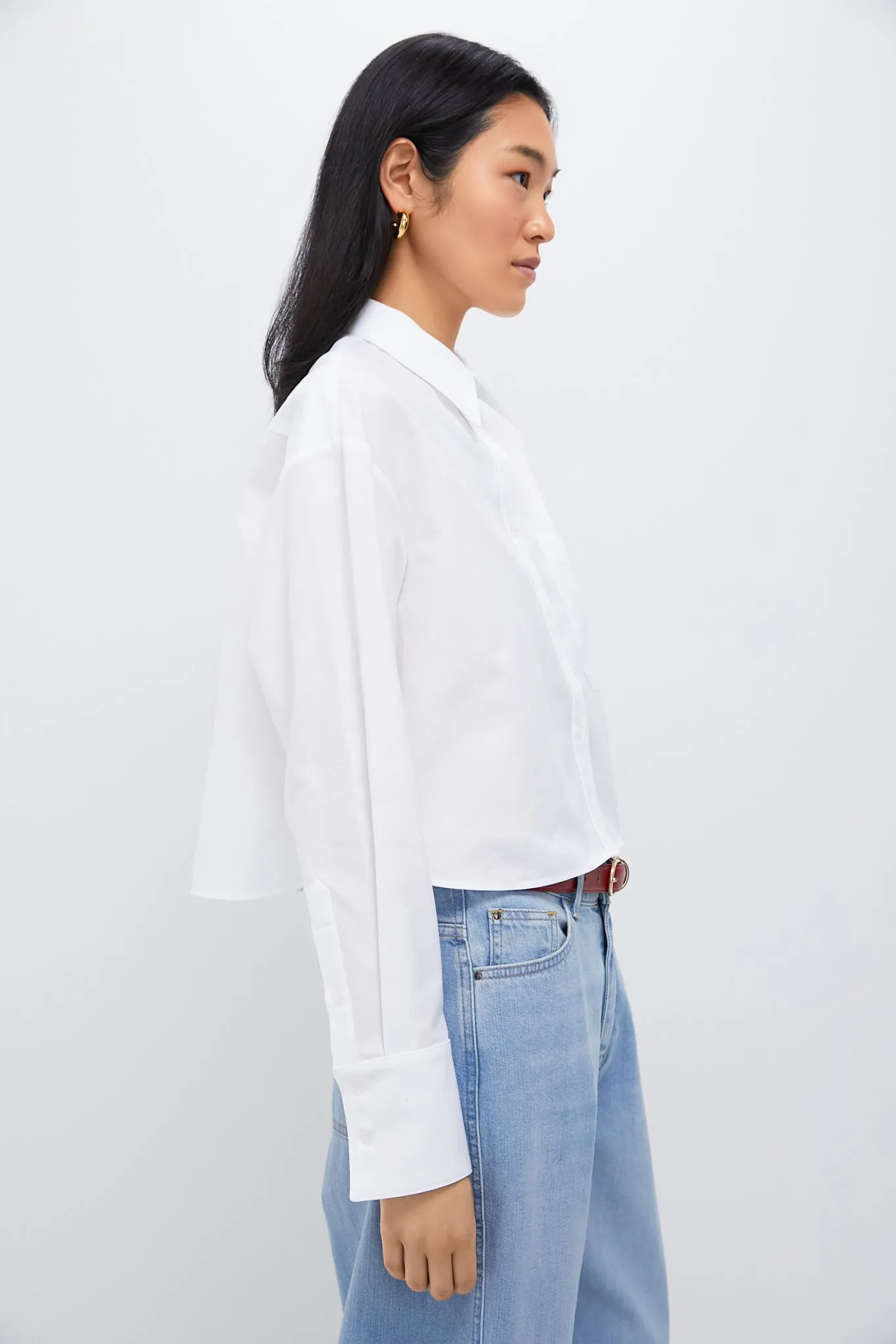 White Oxford Little Big Joe Shirt sold by Tuckernuck product image thumbnail 3