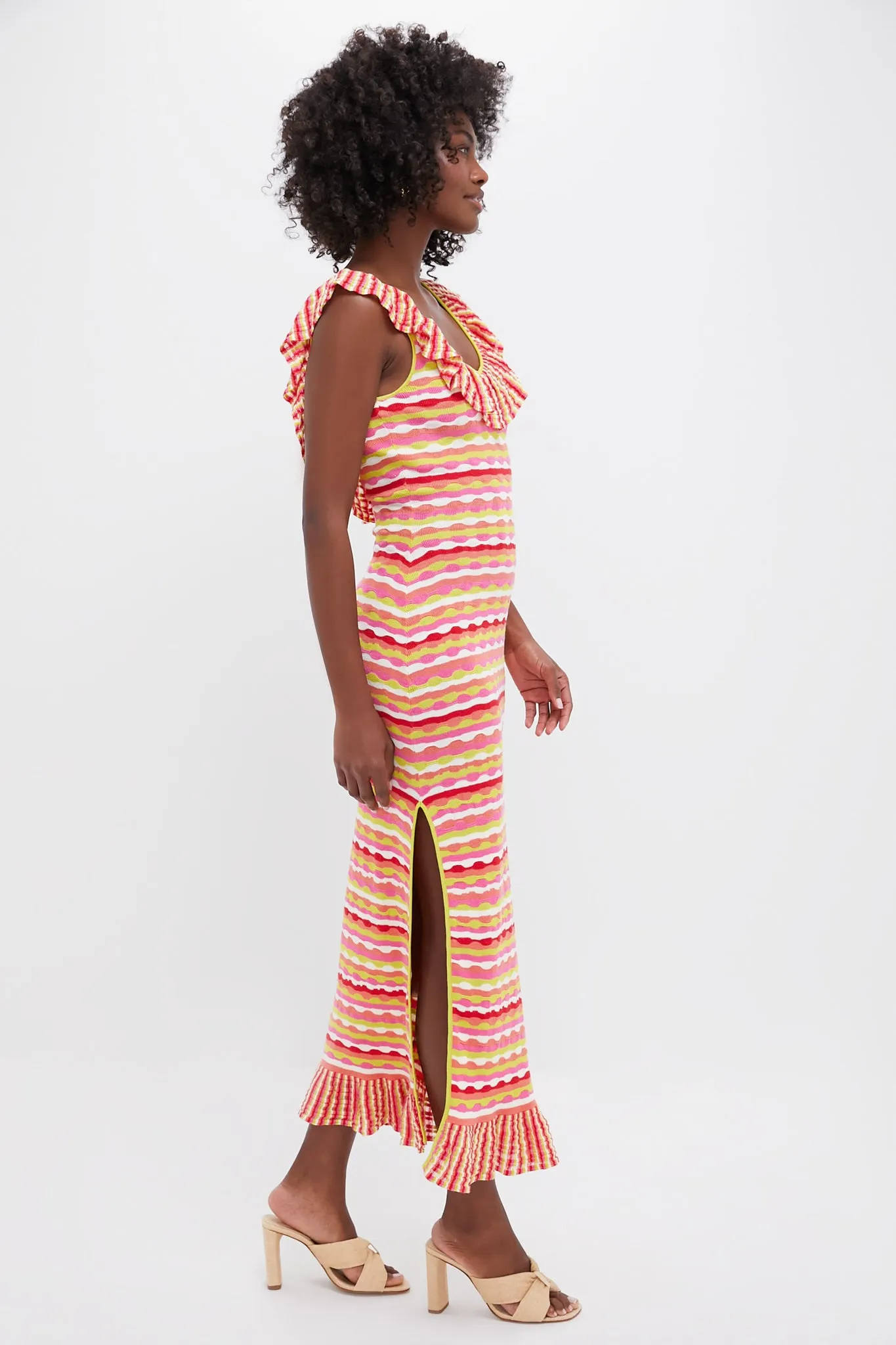 Candy Stripe Alora Maxi Dress sold by Tuckernuck product image thumbnail 3
