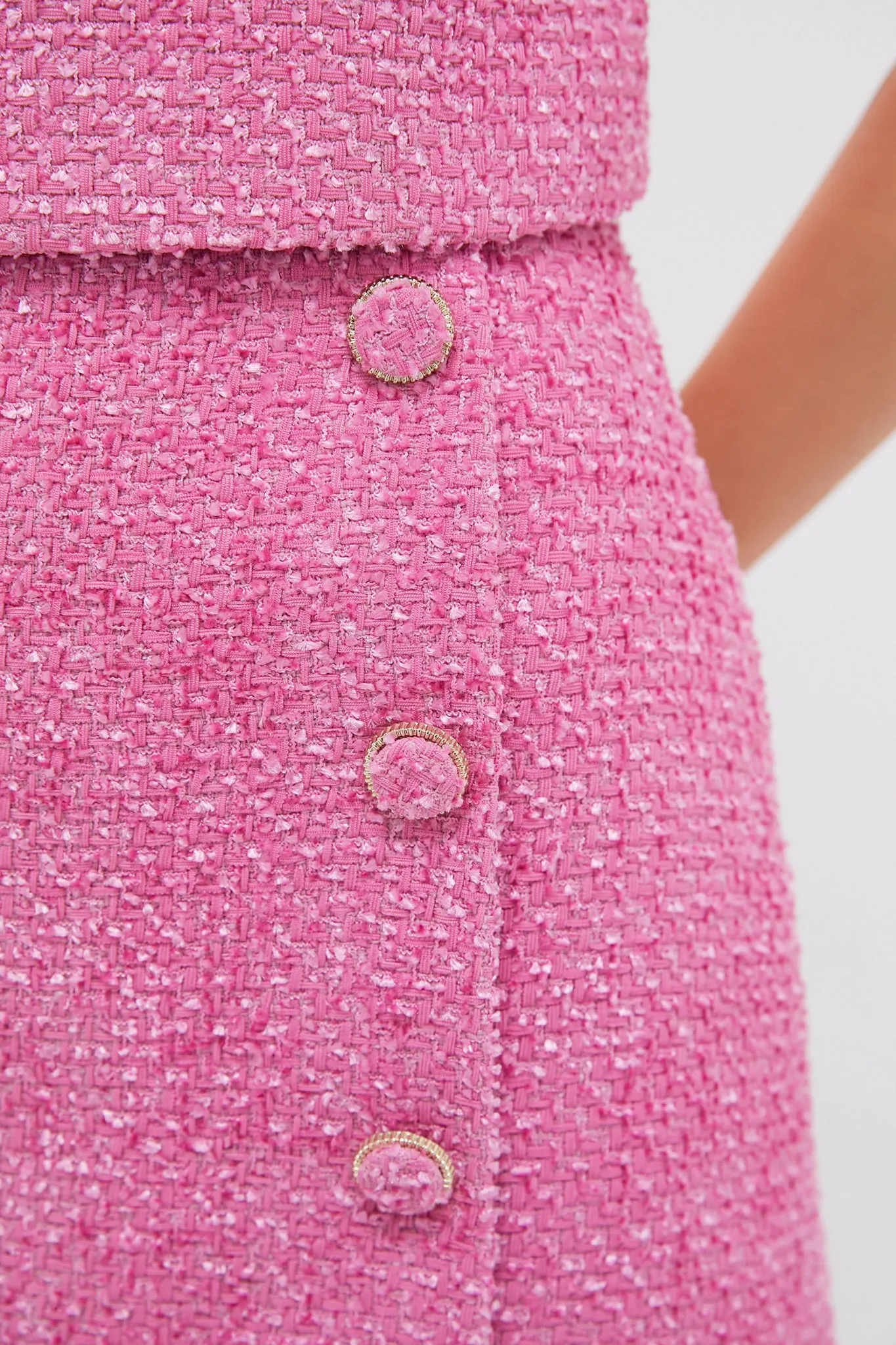 Pink Tweed Andi Mini Skirt sold by Tuckernuck product image thumbnail 5
