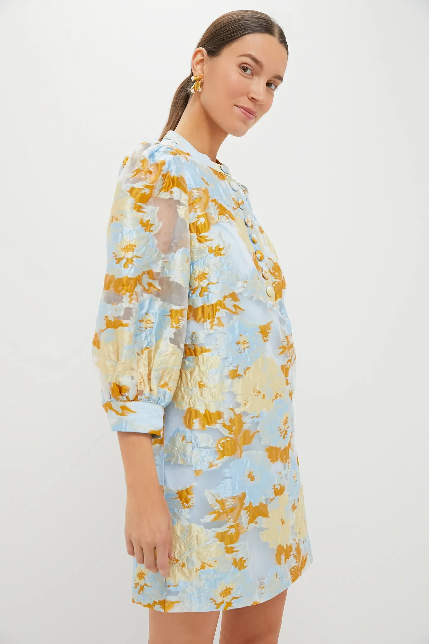 Jessamine Jacquard Samantha Dress sold by Tuckernuck product image thumbnail 3