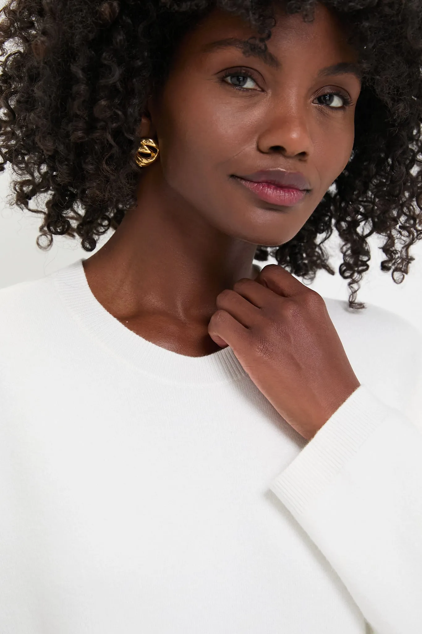 Winter White Vivianne Crewneck Dress sold by Tuckernuck product image thumbnail 5