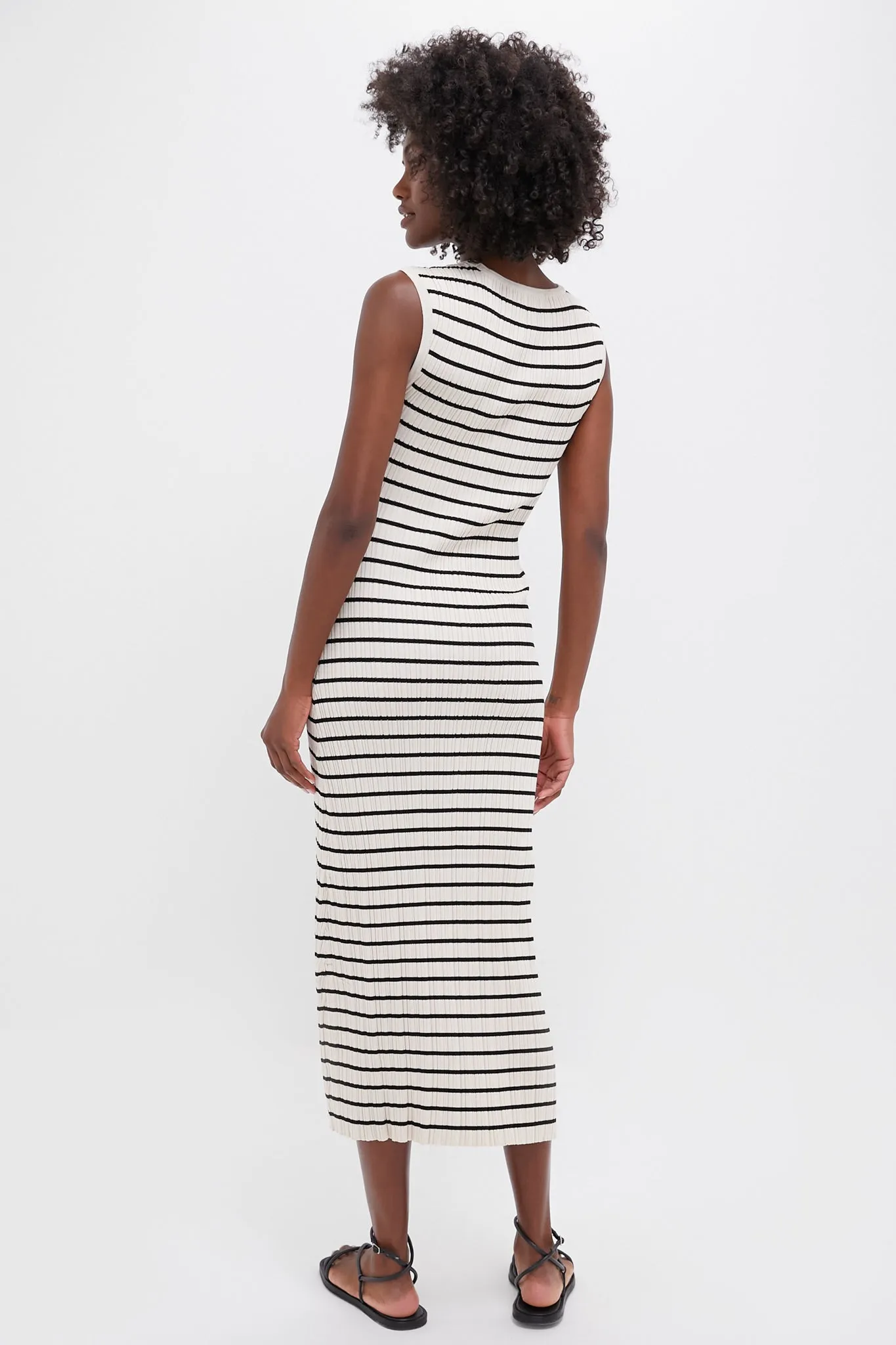 Sandshell Gisele Stripe Midi Dress sold by Tuckernuck product image thumbnail 4