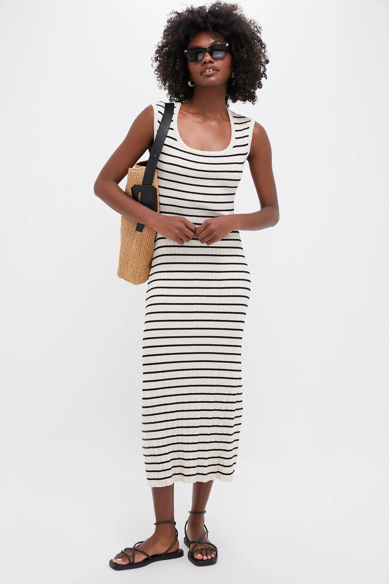 Sandshell Gisele Stripe Midi Dress sold by Tuckernuck product image thumbnail 2