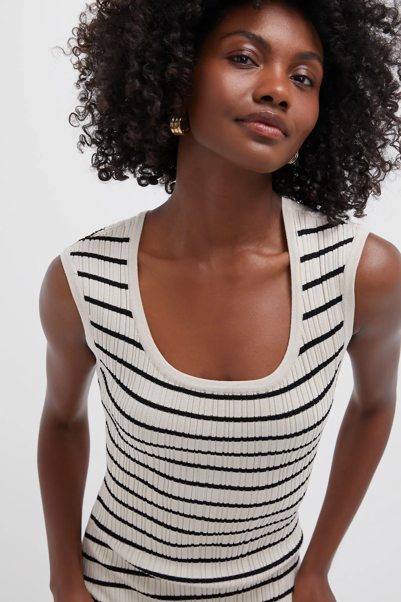 Sandshell Gisele Stripe Midi Dress sold by Tuckernuck product image thumbnail 5