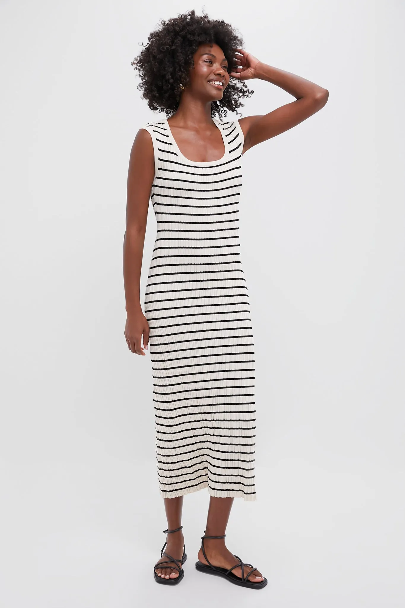 Sandshell Gisele Stripe Midi Dress sold by Tuckernuck