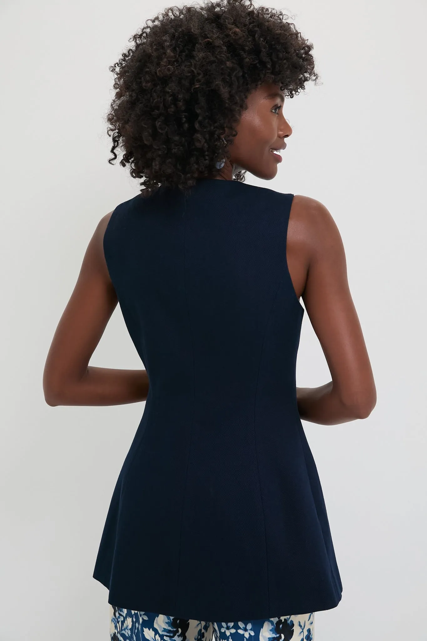 Navy Rhoda Tunic Top sold by Tuckernuck product image thumbnail 4