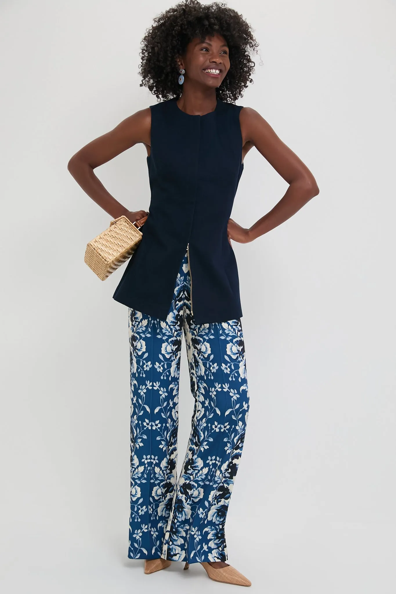 Navy Rhoda Tunic Top sold by Tuckernuck product image thumbnail 2