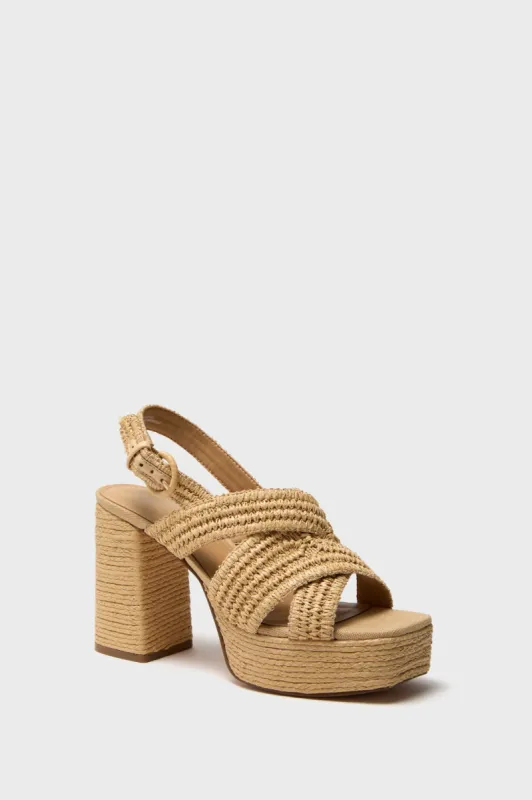 Natural Caddy Heels sold by Tuckernuck