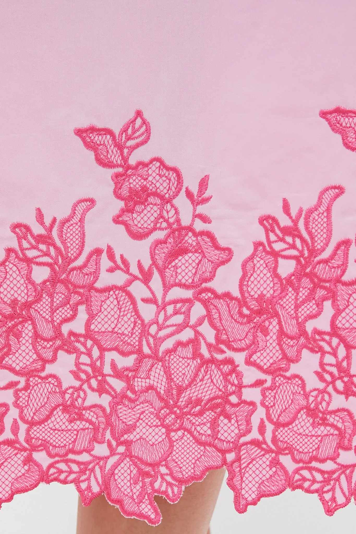 Pink Embroidery Eliza Midi Dress sold by Tuckernuck product image thumbnail 5