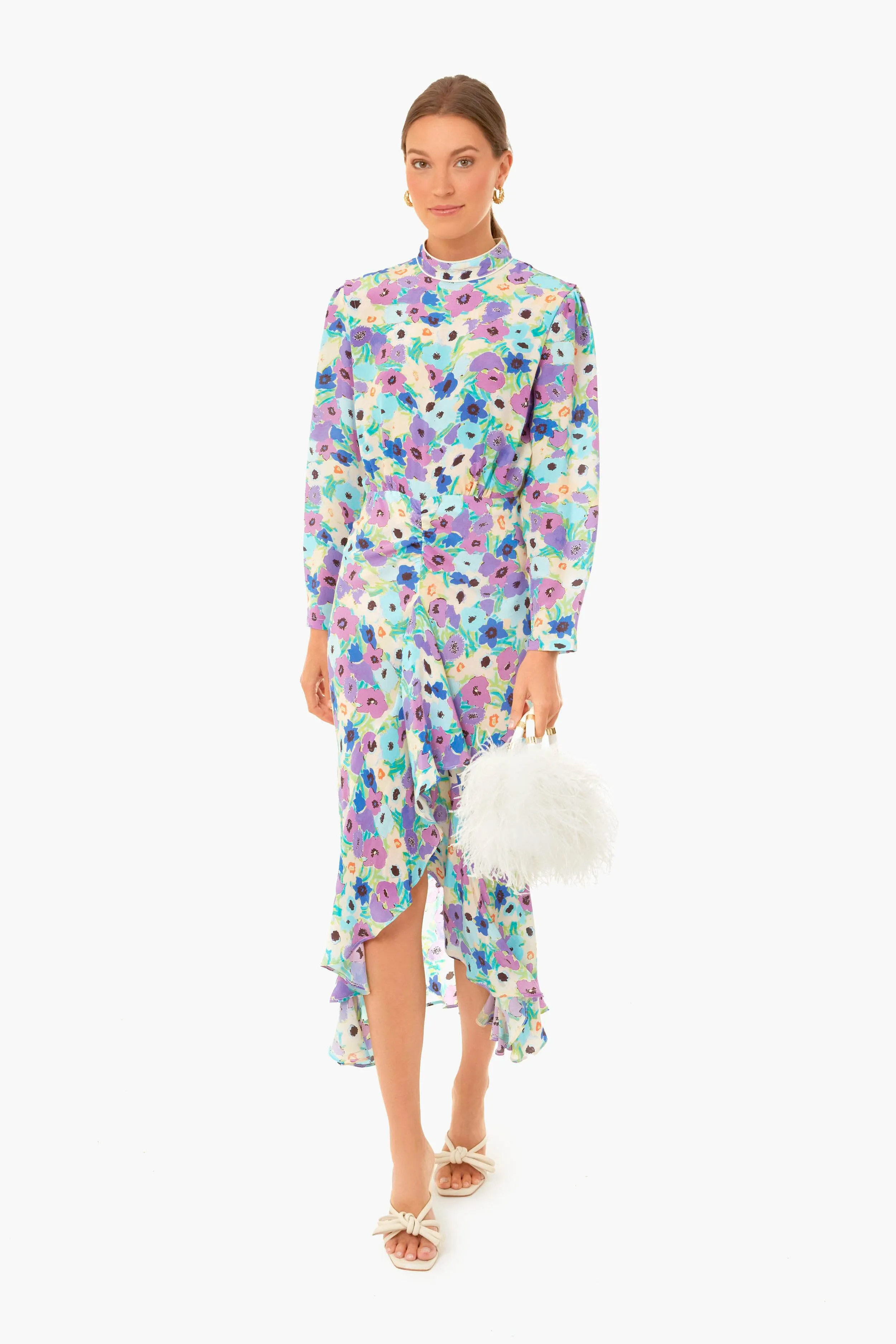 Lilac Ink Floral Dani Dress sold by Tuckernuck product image thumbnail 2