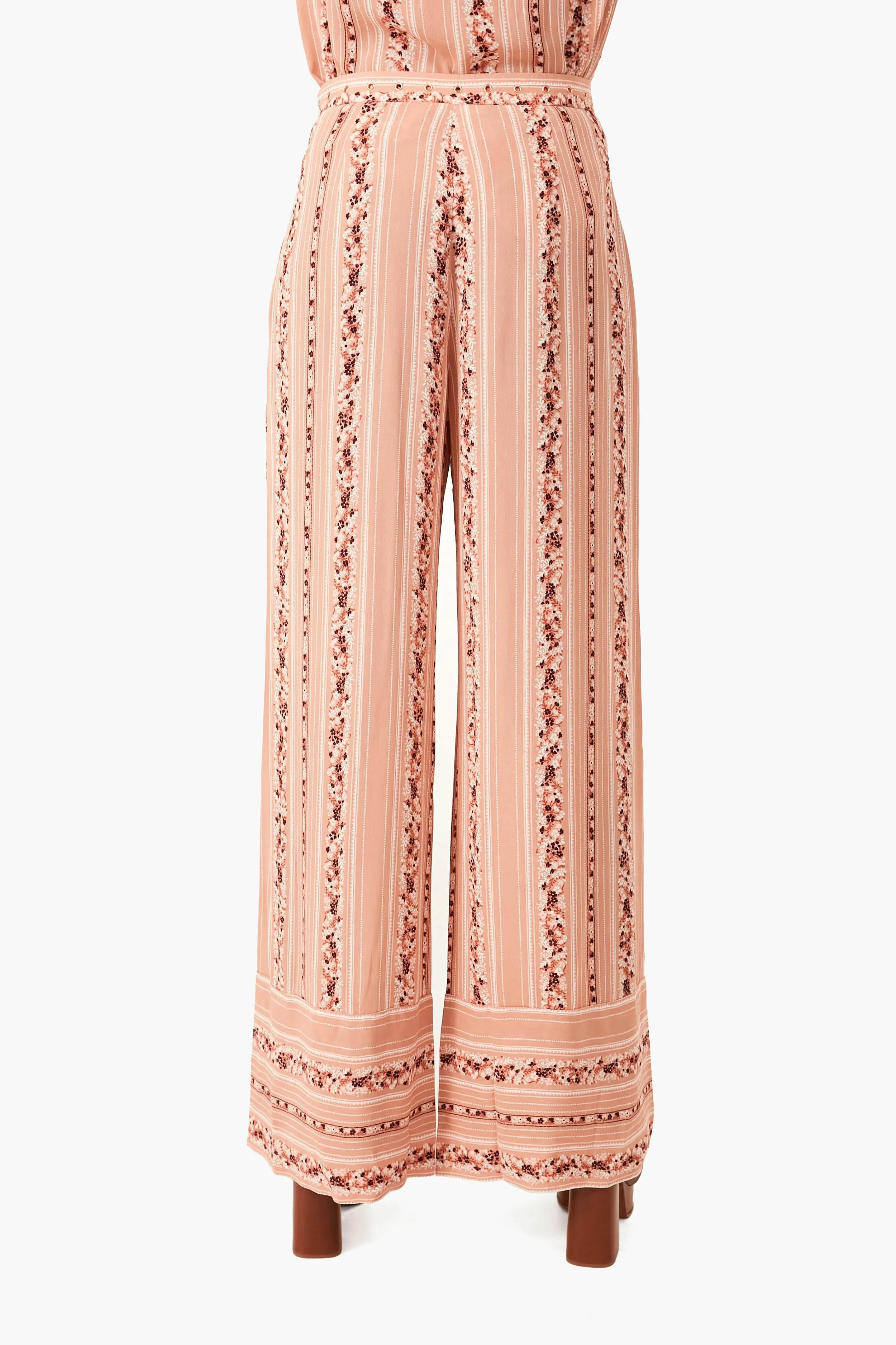 Pink Florence Wide Leg Pants sold by Tuckernuck product image thumbnail 4