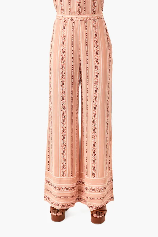 Pink Florence Wide Leg Pants sold by Tuckernuck