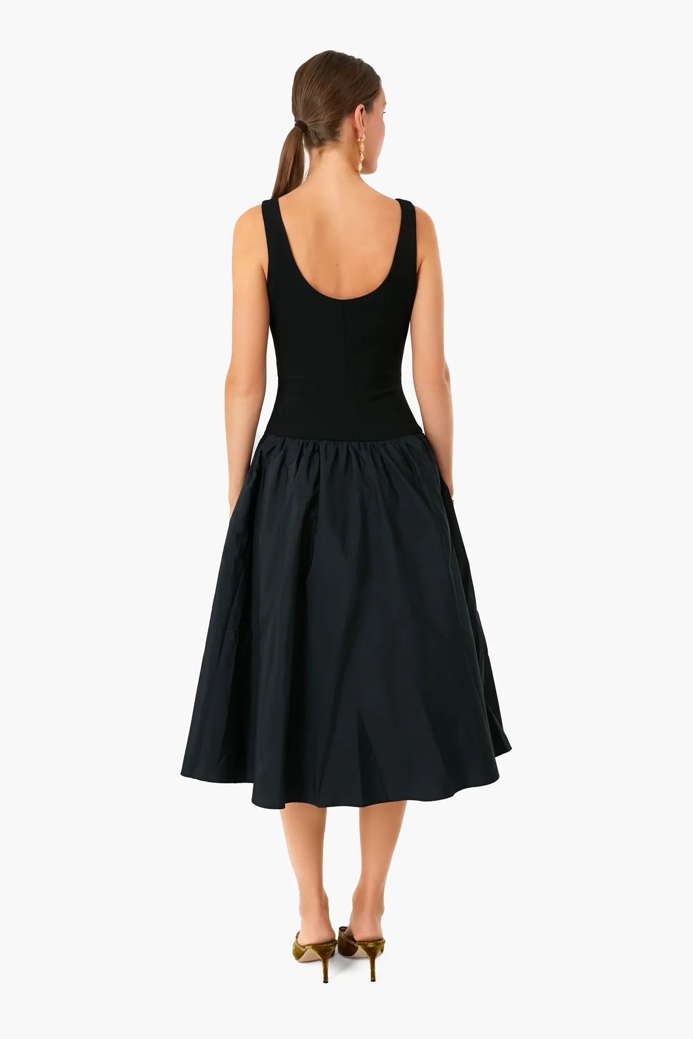 Black Inessa Dress sold by Tuckernuck product image thumbnail 4