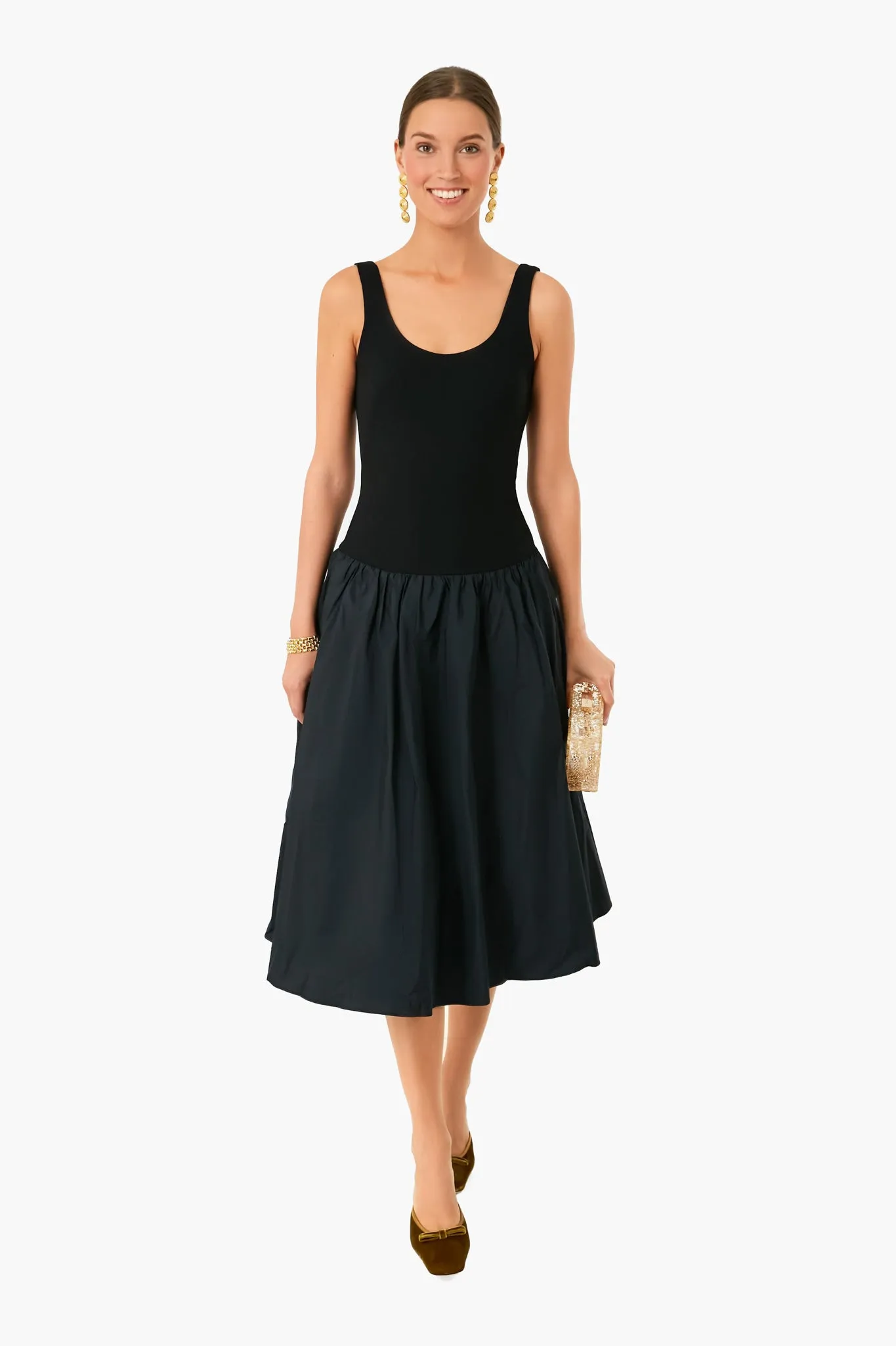 Black Inessa Dress sold by Tuckernuck product image thumbnail 2