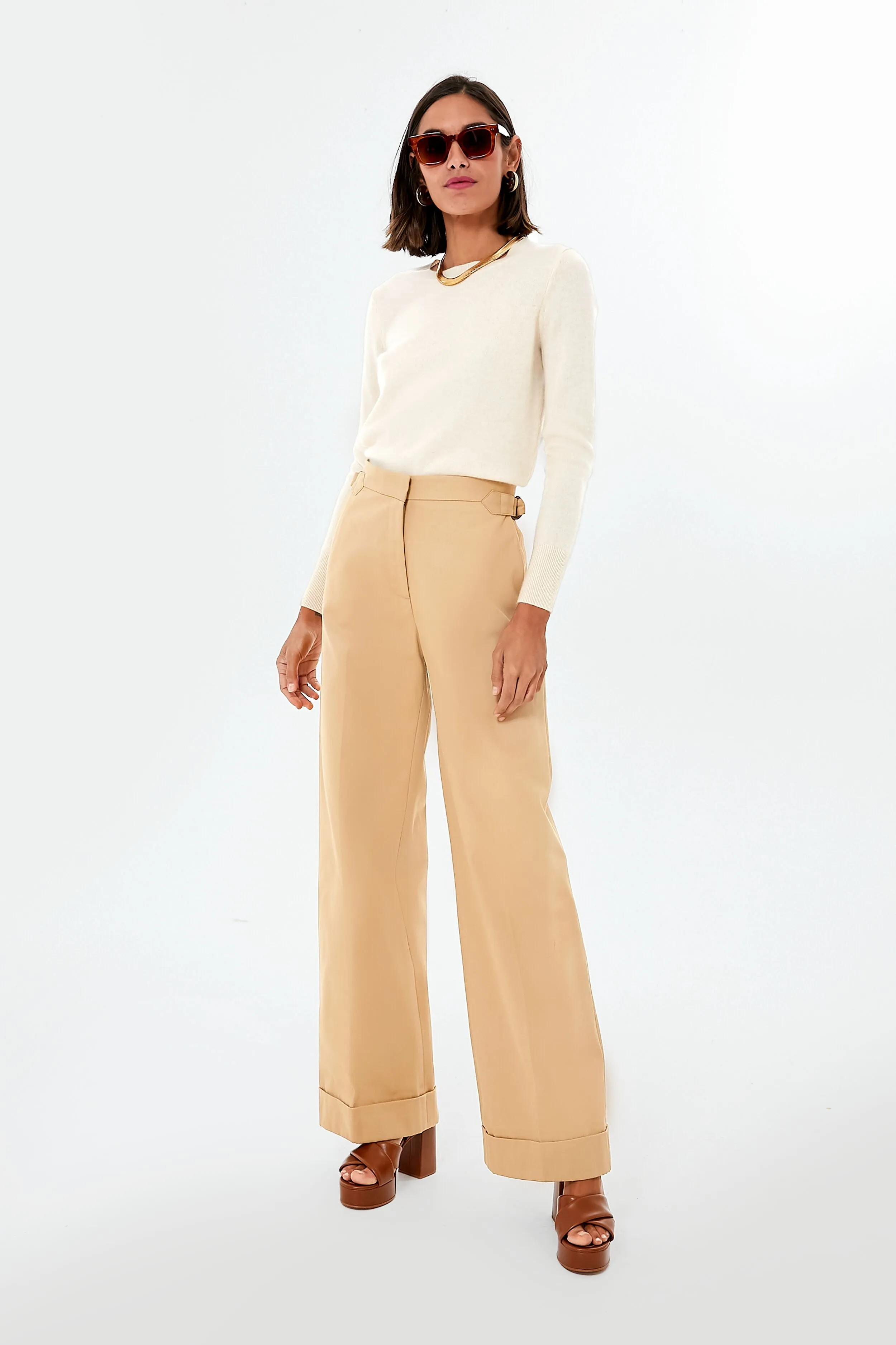 Jungle Brown Trouser Pants sold by Tuckernuck