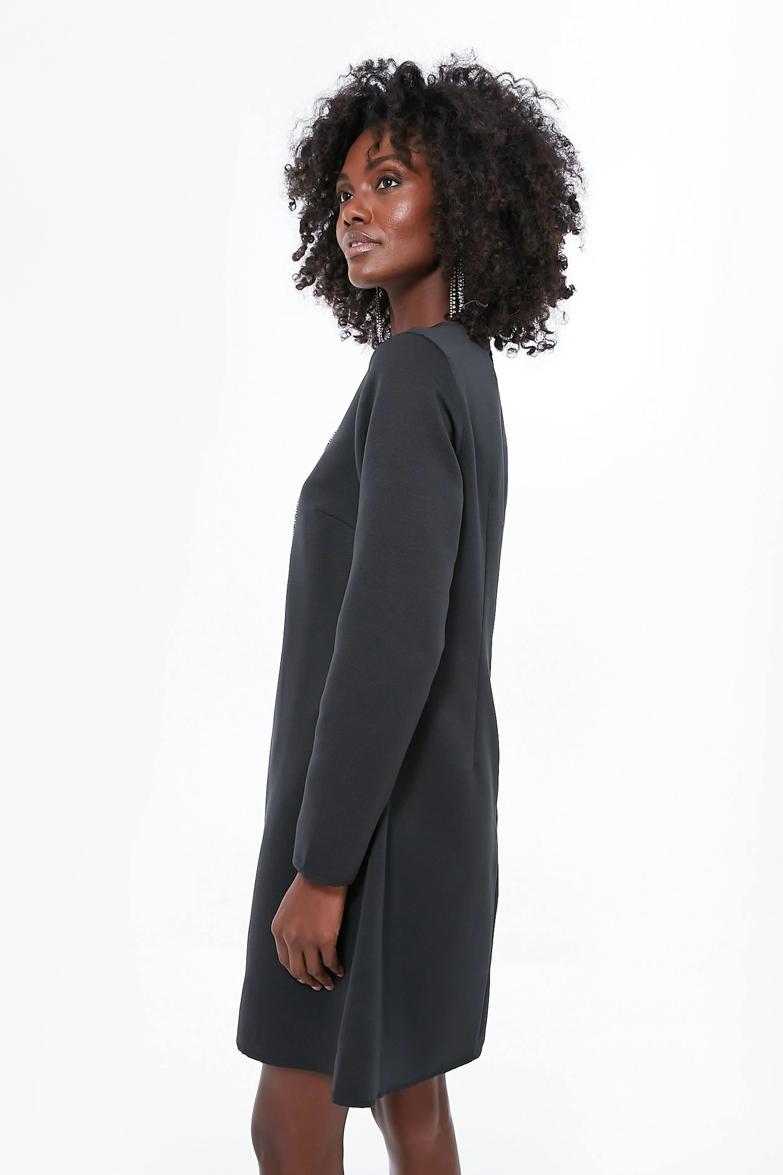 Black Bow Mini Dress sold by Tuckernuck product image thumbnail 3