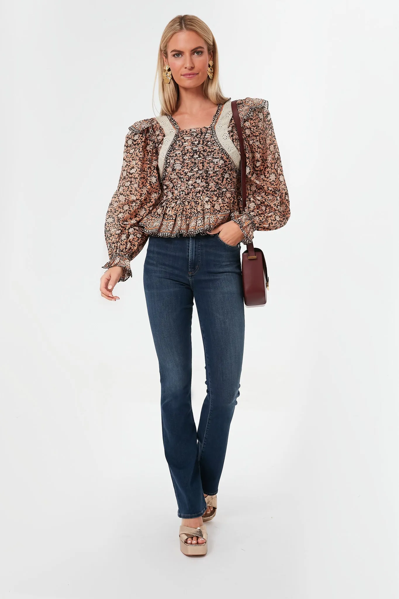 Irina Pleating Long Sleeve Top sold by Tuckernuck product image thumbnail 2