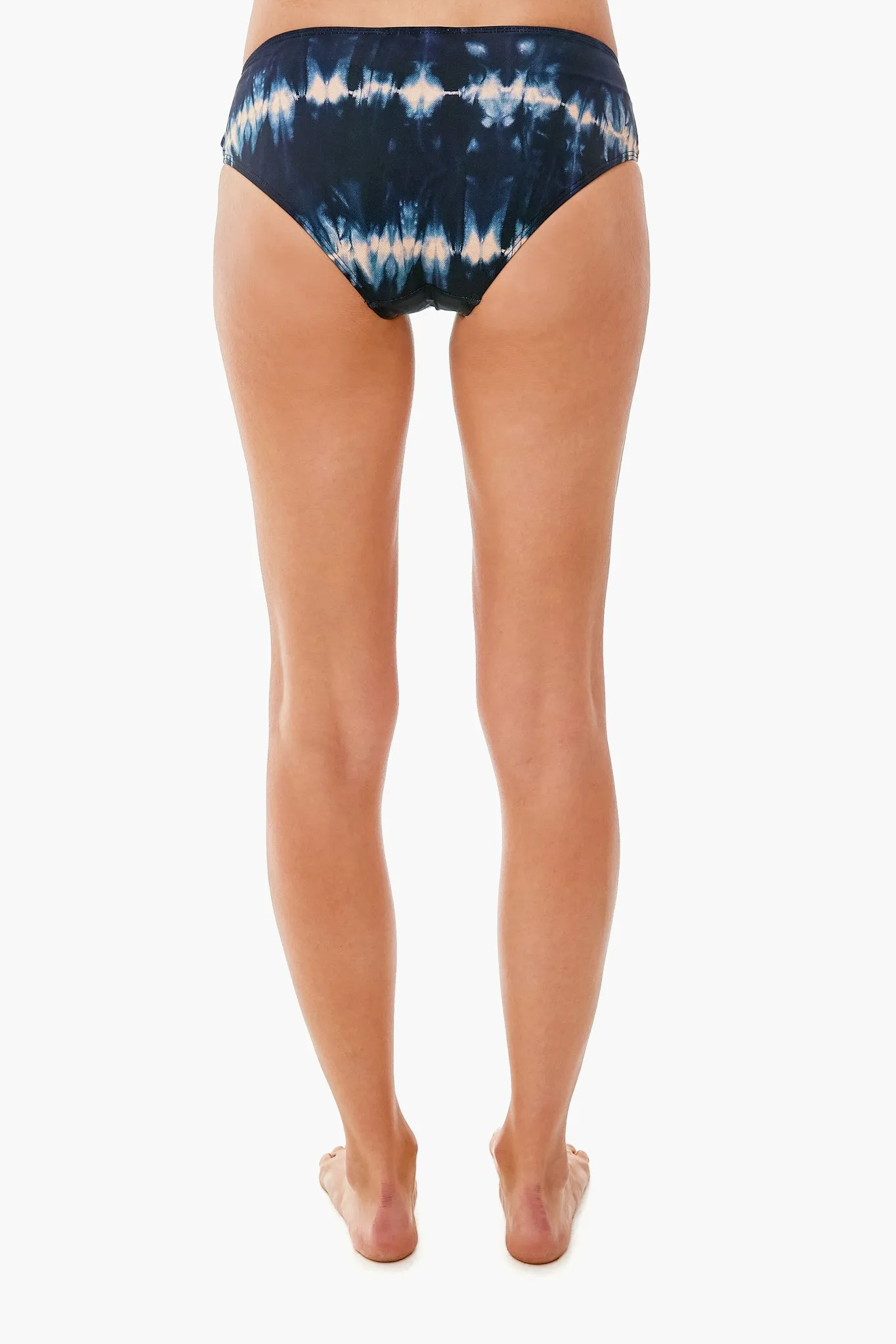 Indigo Tie Dye Printed Dani Bikini Bottom sold by Tuckernuck product image thumbnail 4