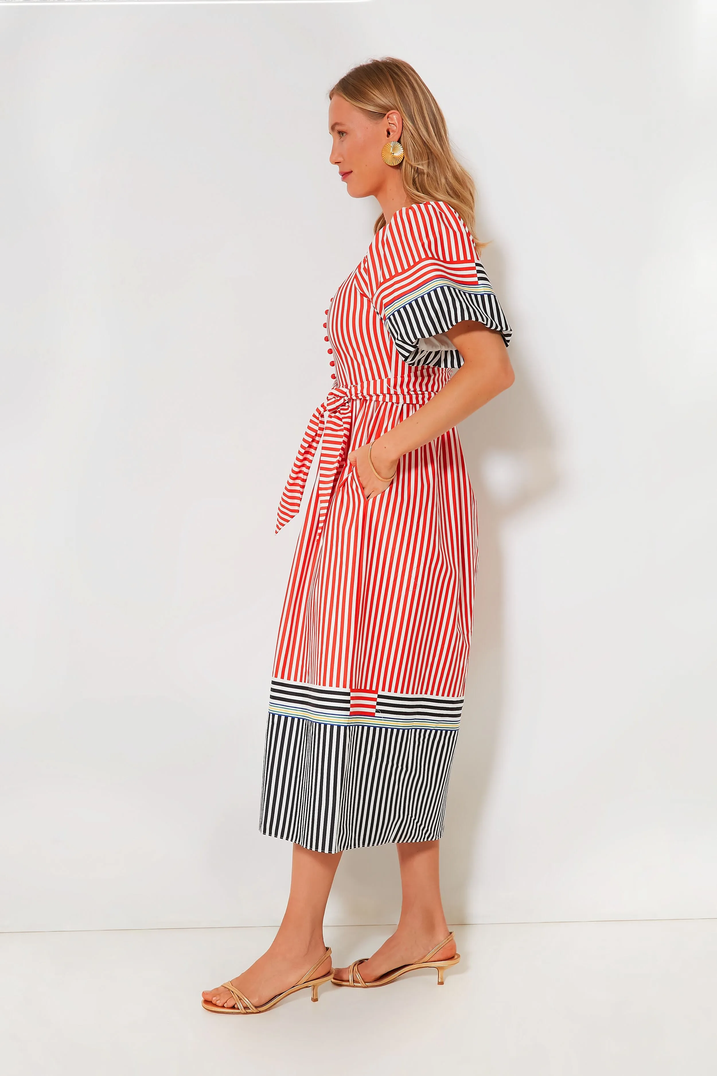 Engineered Stripe Lucy Dress sold by Tuckernuck product image thumbnail 3