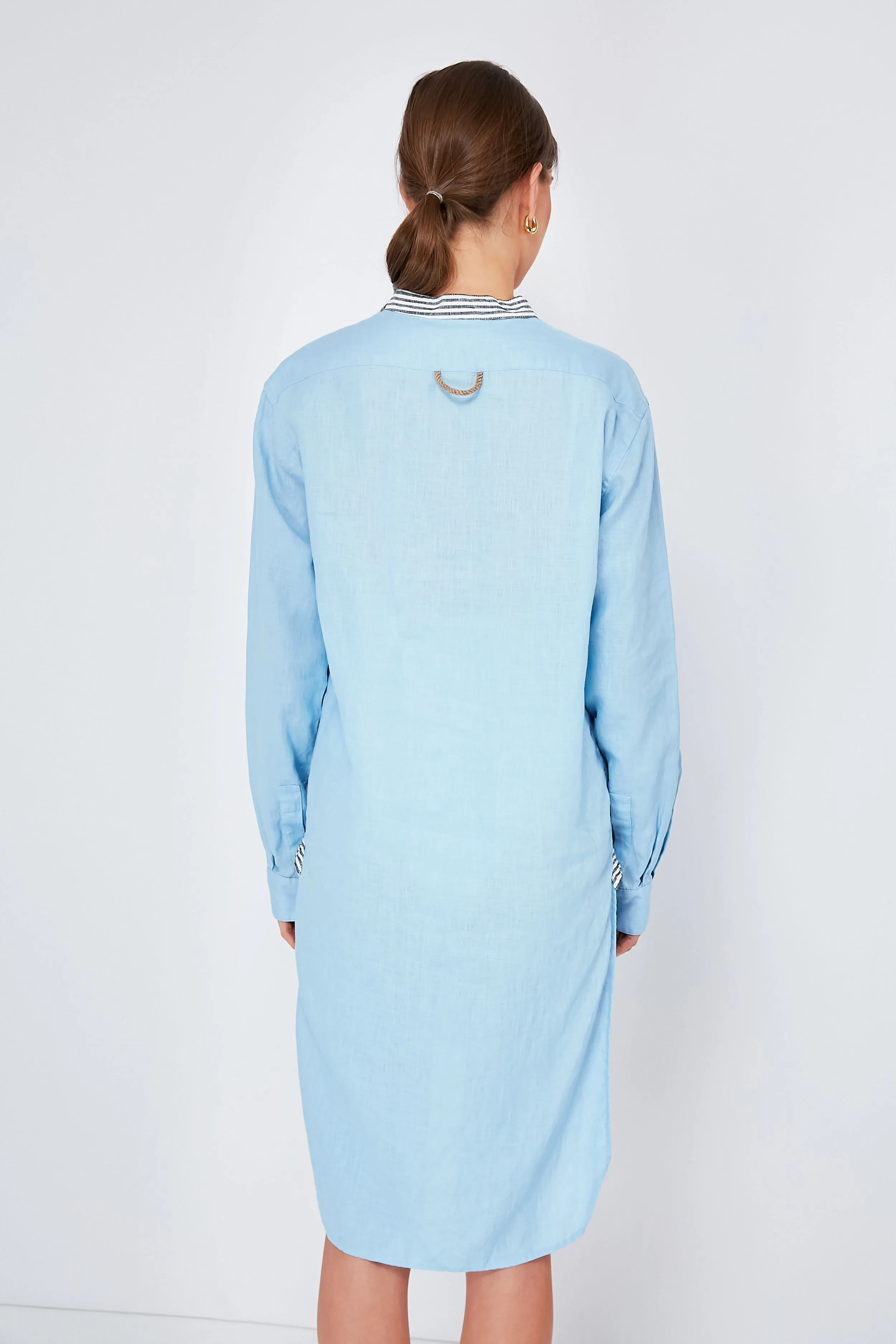 Sky Blue Classic Tunic sold by Tuckernuck product image thumbnail 4