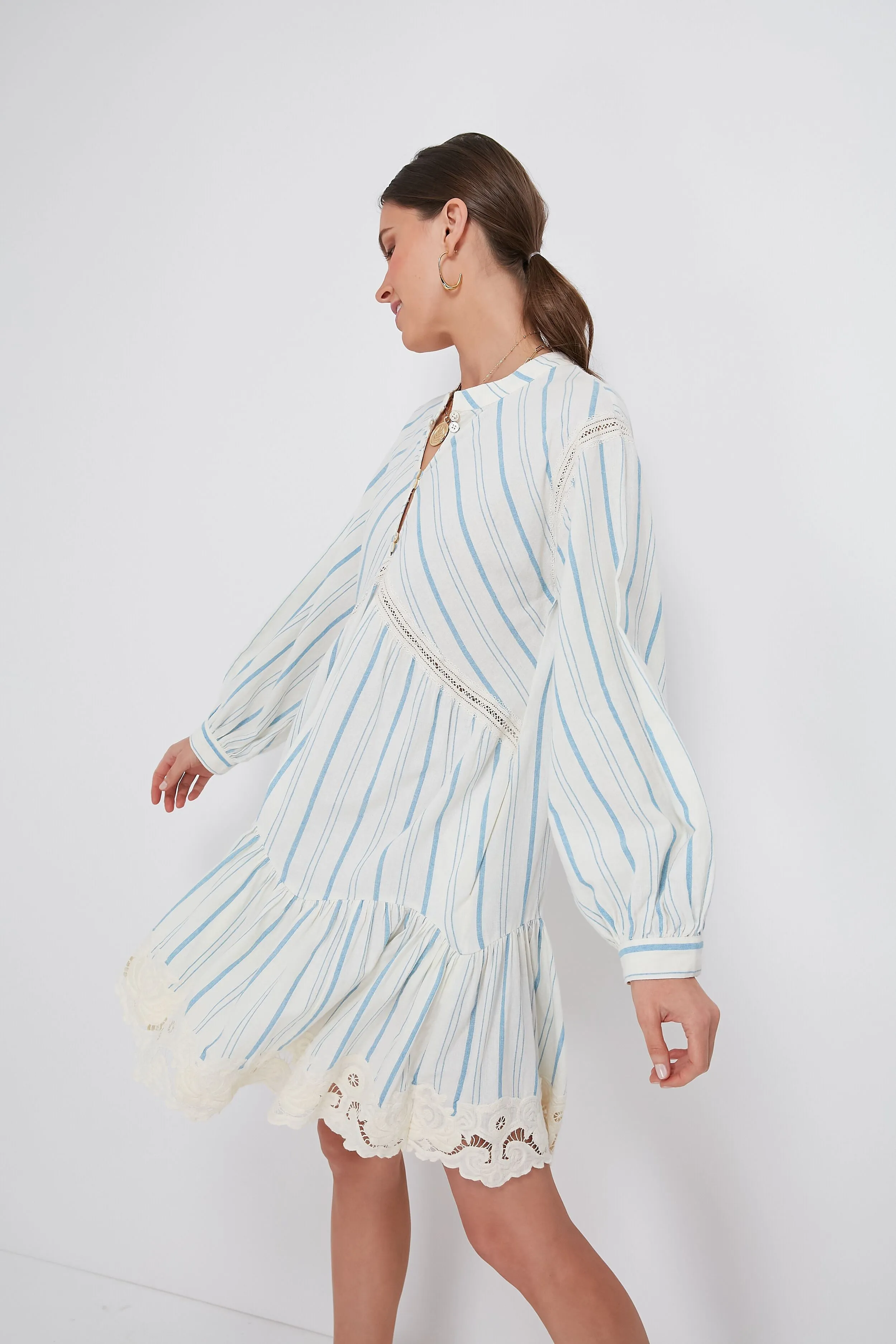 Brady Stripe Long Sleeve Dress sold by Tuckernuck product image thumbnail 3