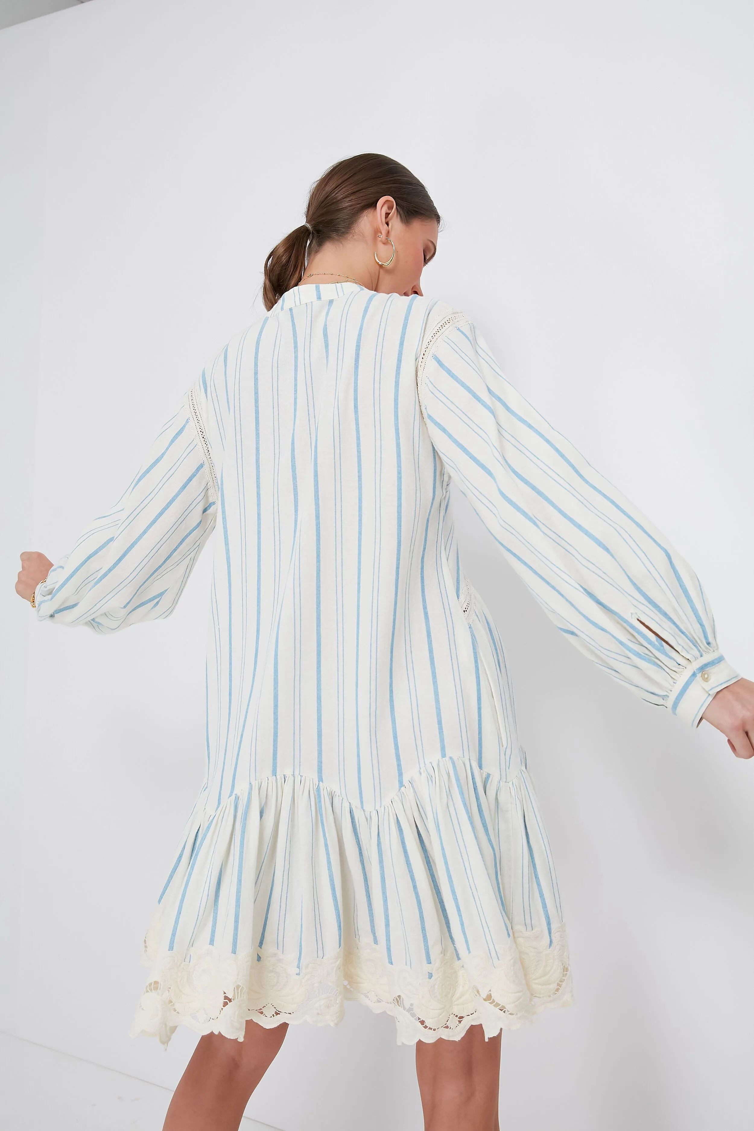 Brady Stripe Long Sleeve Dress sold by Tuckernuck product image thumbnail 4