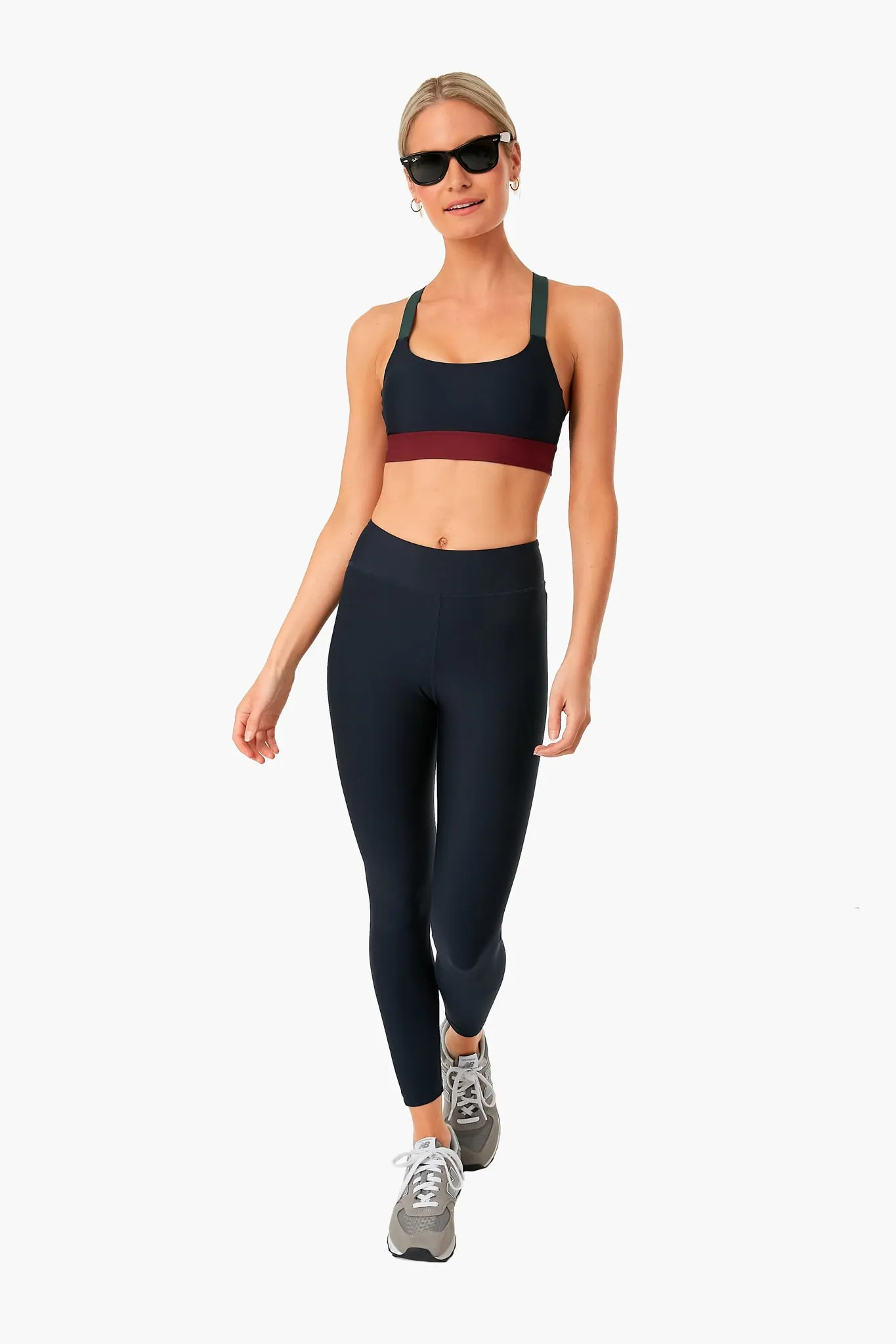 Navy Matte Tech Paola Bra Arrow sold by Tuckernuck product image thumbnail 2