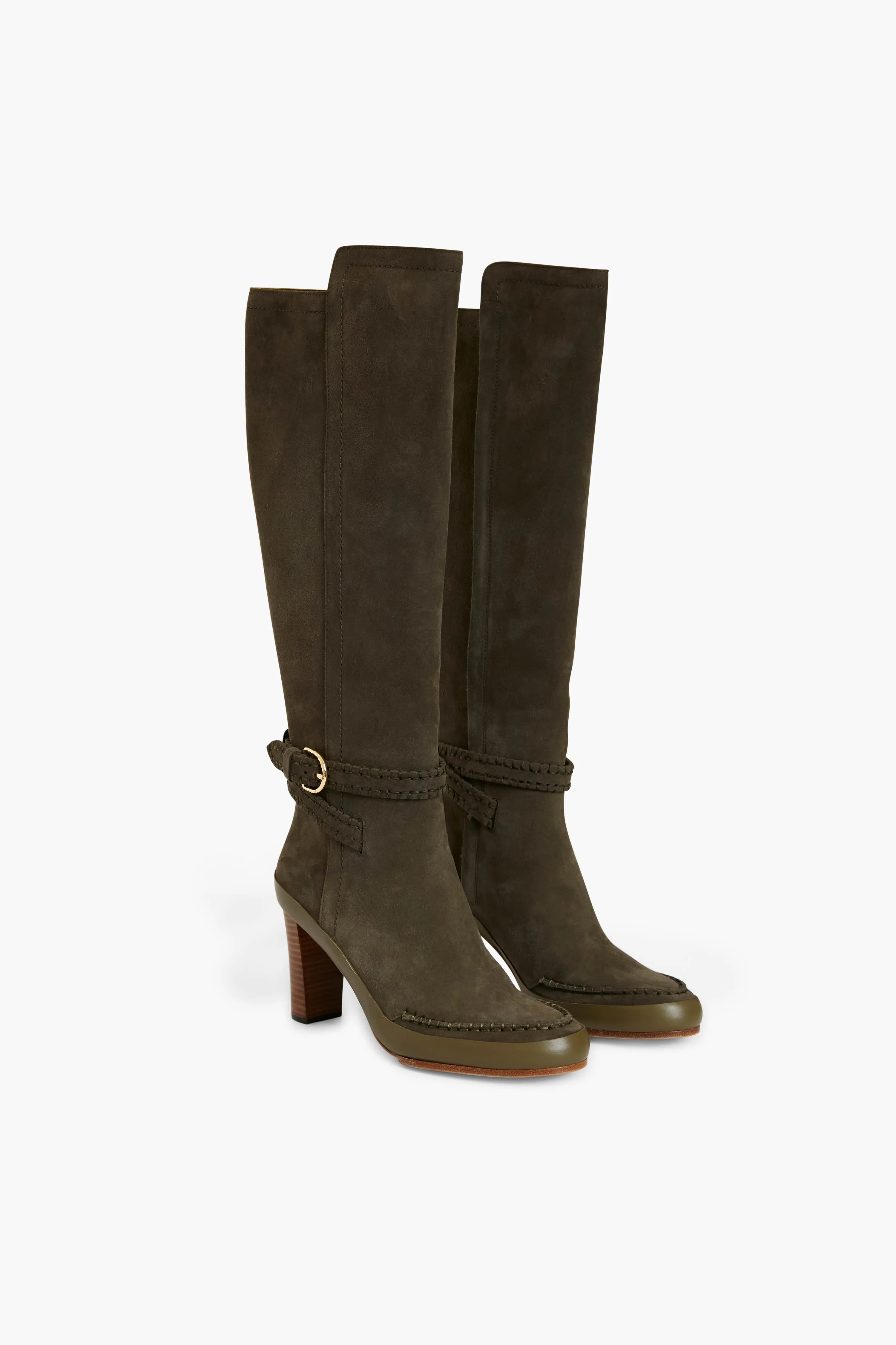 Beech Suede Adler Buckle Boots sold by Tuckernuck product image thumbnail 4