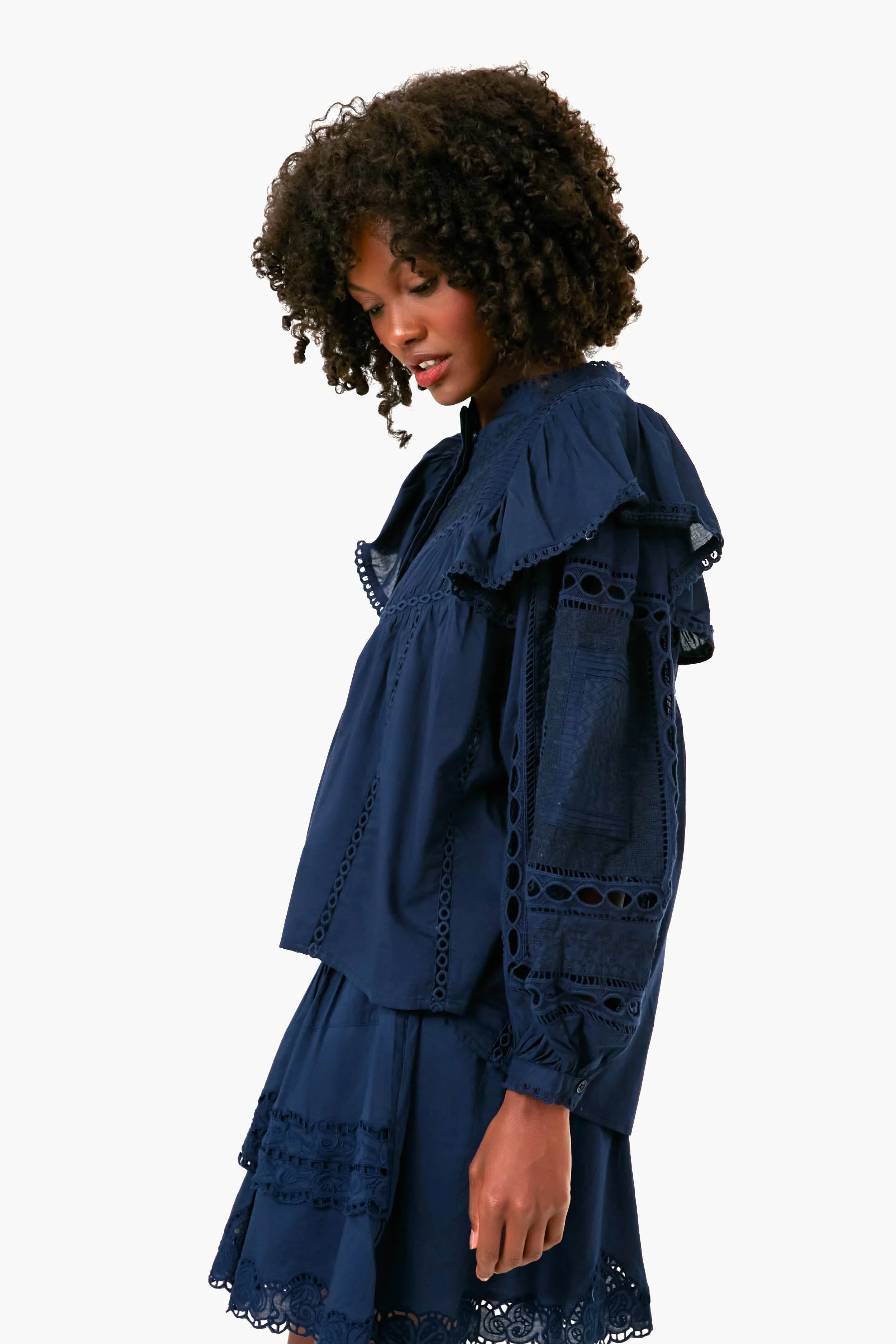 Marine Alfonsina Shirt sold by Tuckernuck product image thumbnail 3