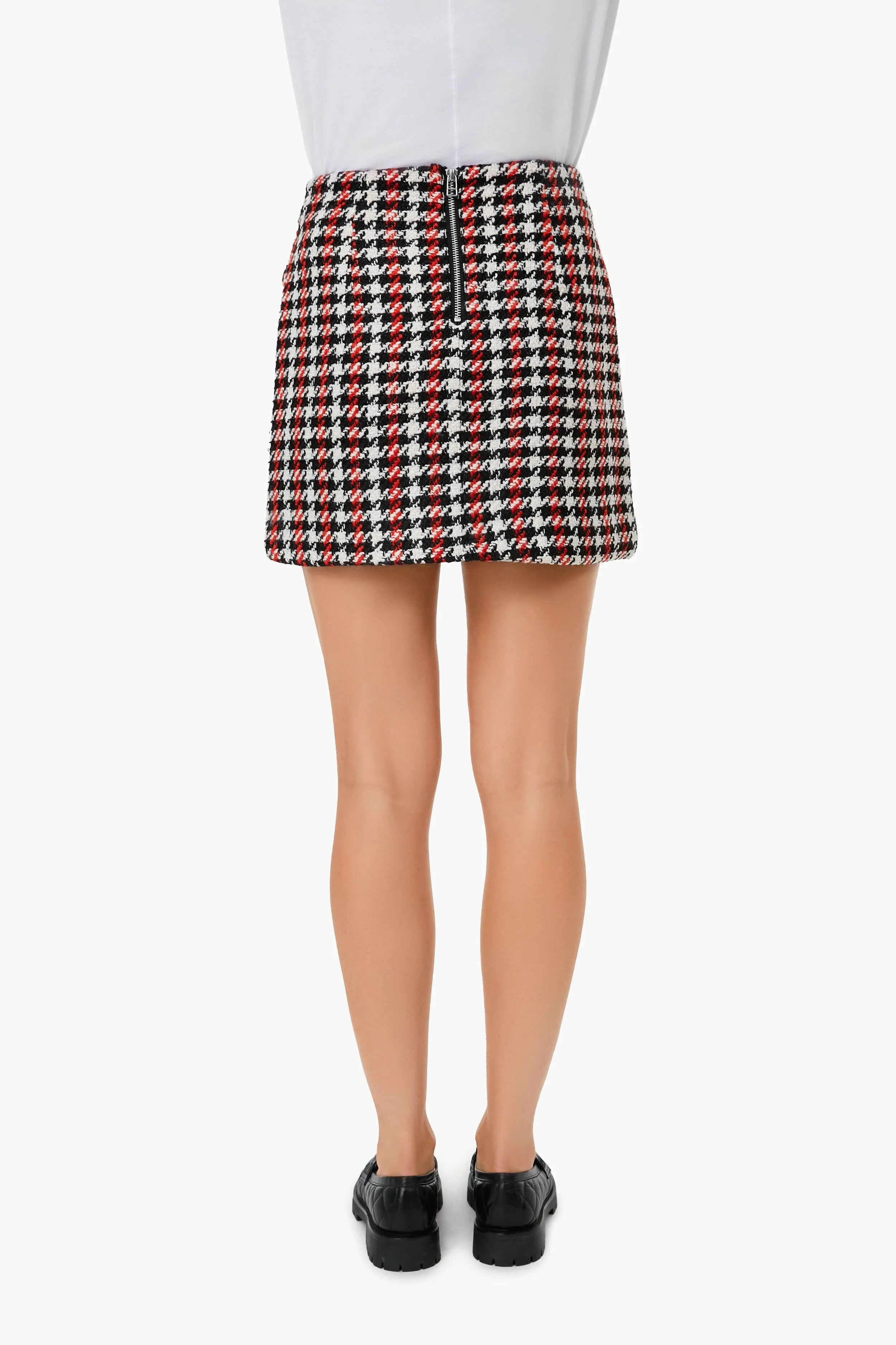Red Check Shanna Skirt sold by Tuckernuck product image thumbnail 4