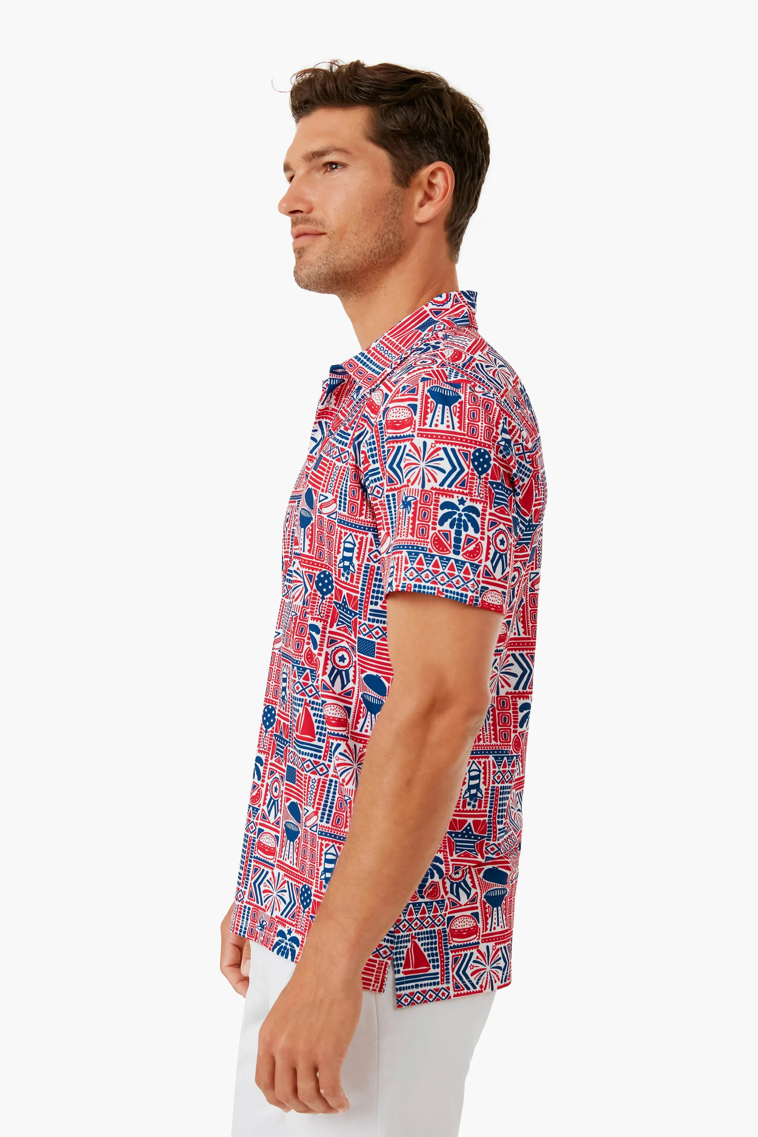The American Boy Golf Shirt sold by Tuckernuck product image thumbnail 5
