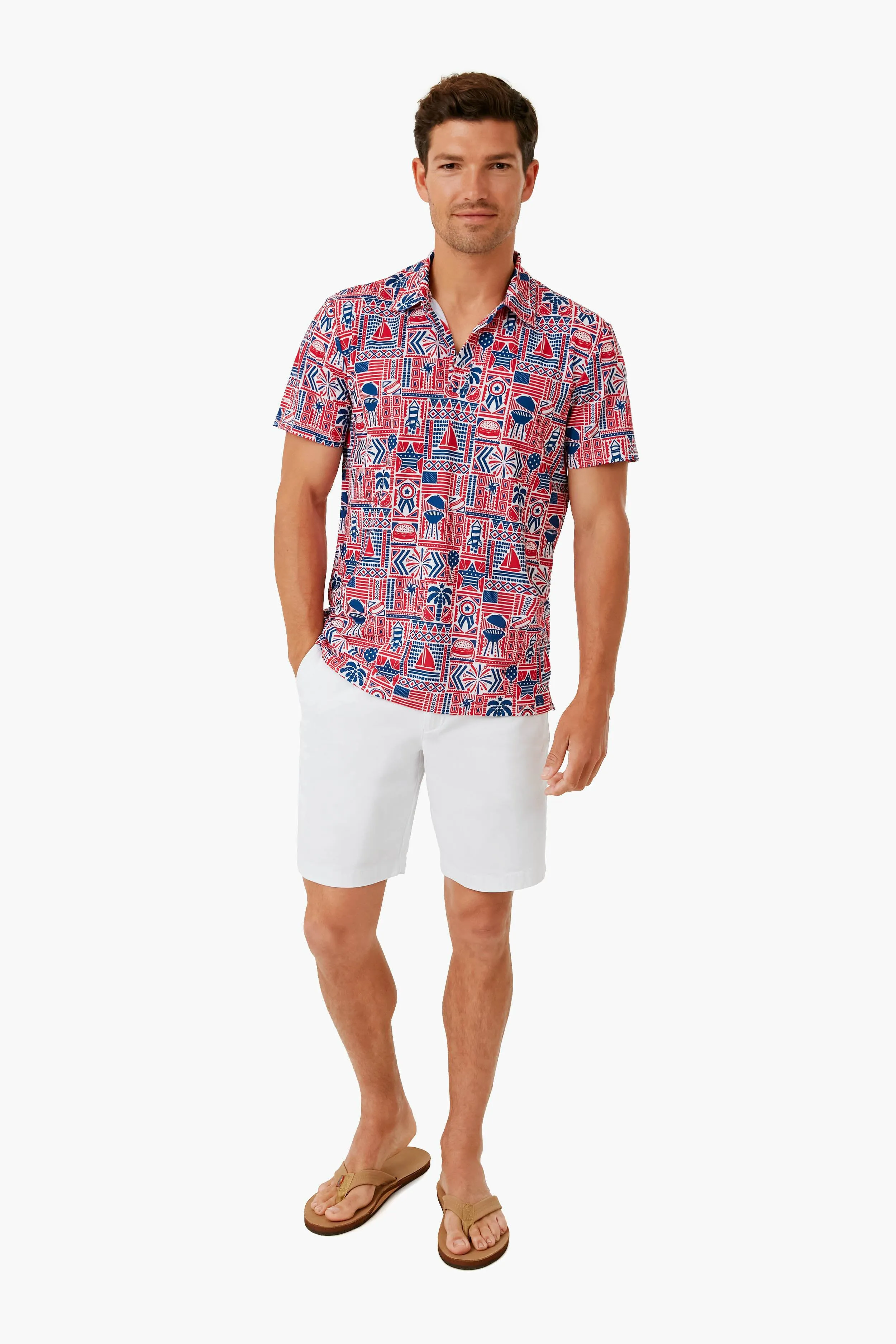 The American Boy Golf Shirt sold by Tuckernuck product image thumbnail 3